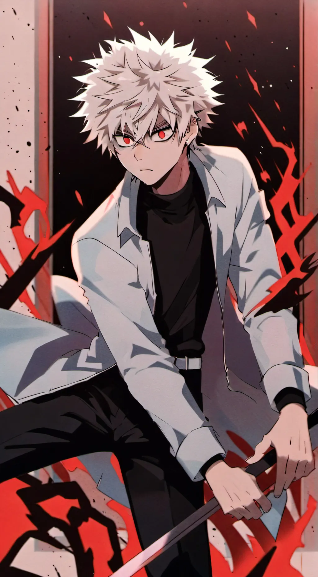 ai character: Bakudeku background