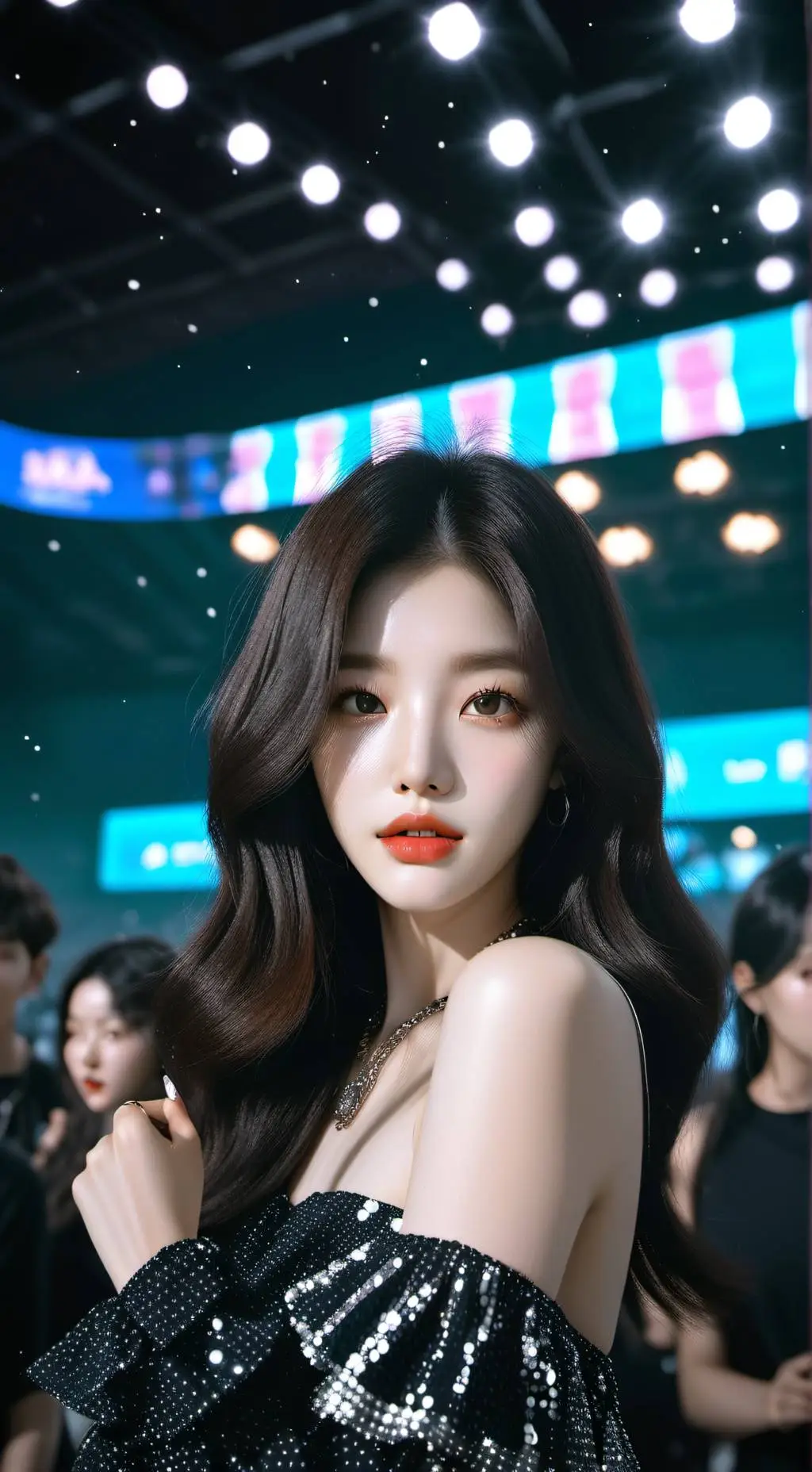 ai character: TWICE 🐰 background
