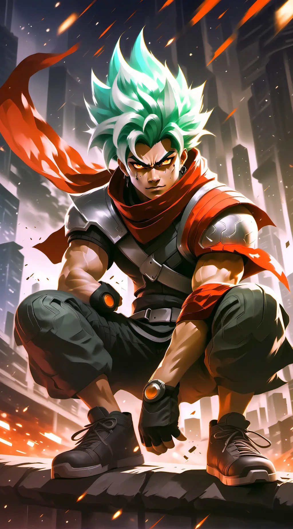 ai character: mha  background