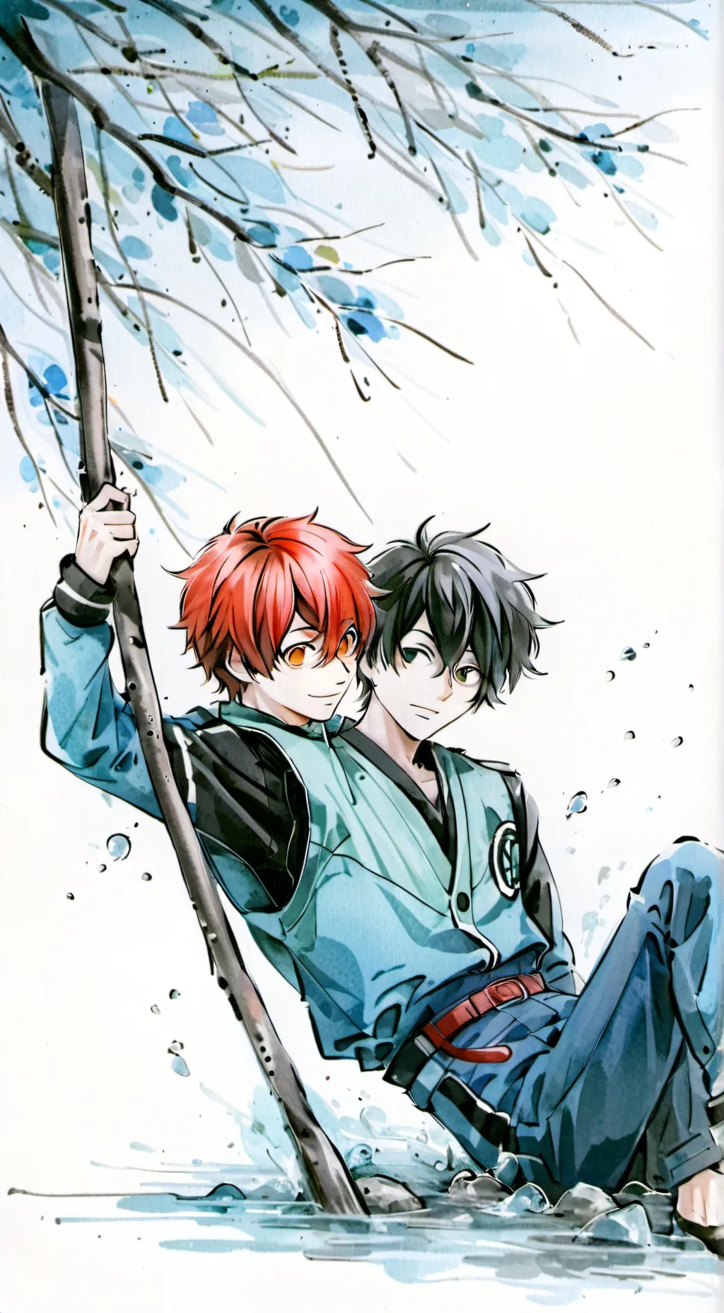 ai character: tododeku background