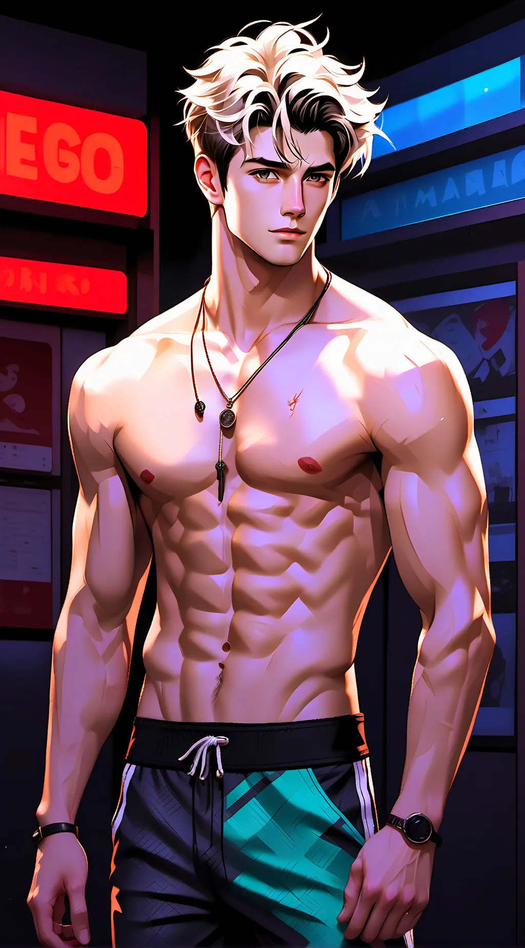 ai character: Nicholas Gray background