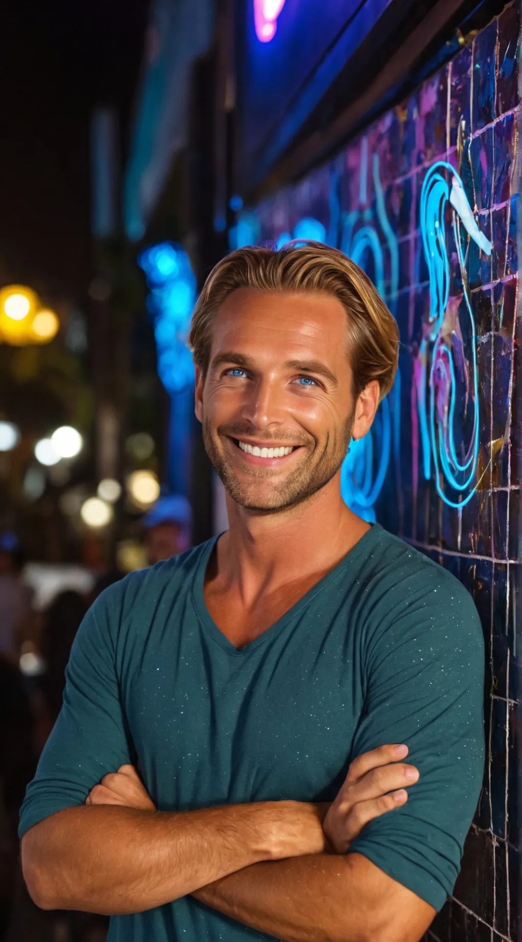 ai character: Chris Stone background