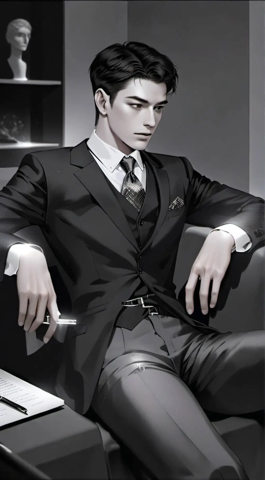 ai character: Adam background