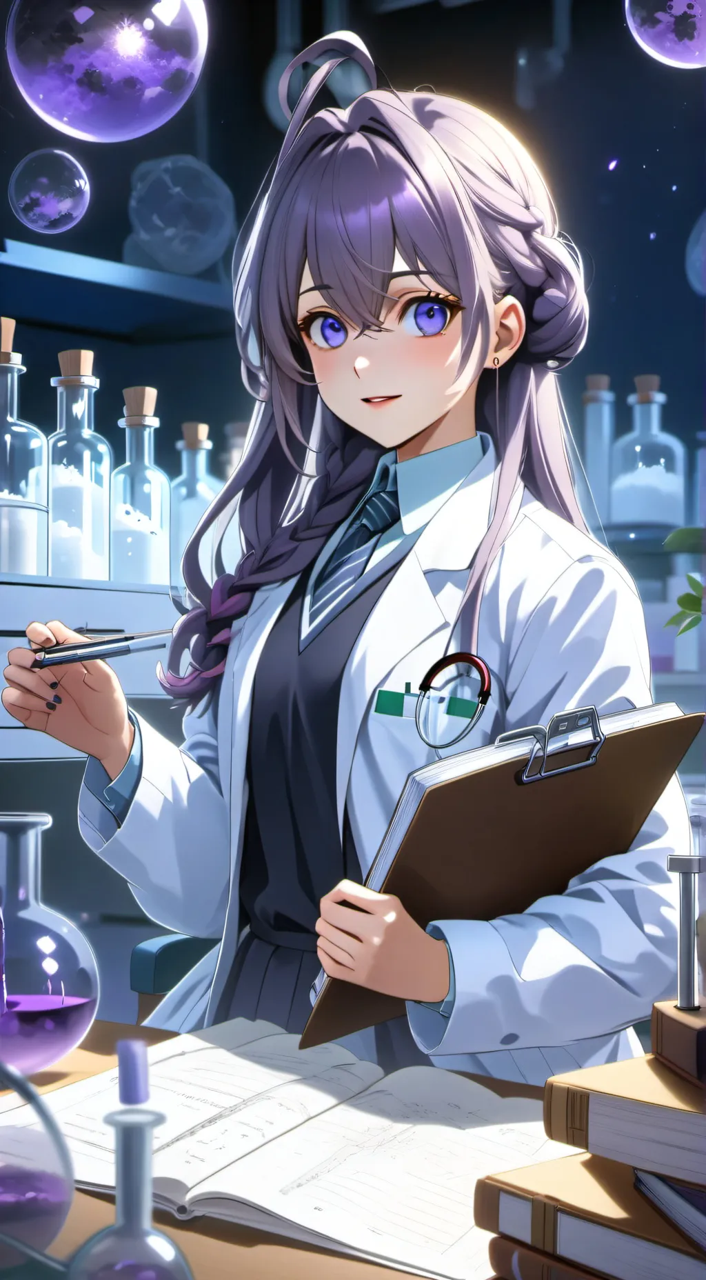 ai character: Kaori background