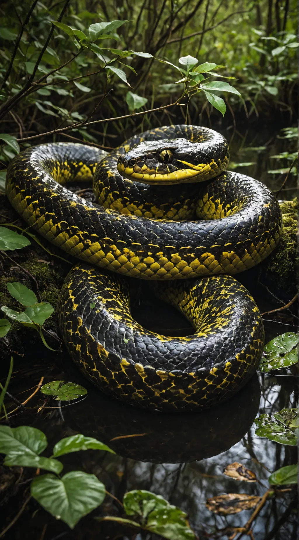 ai character: Snake RP background