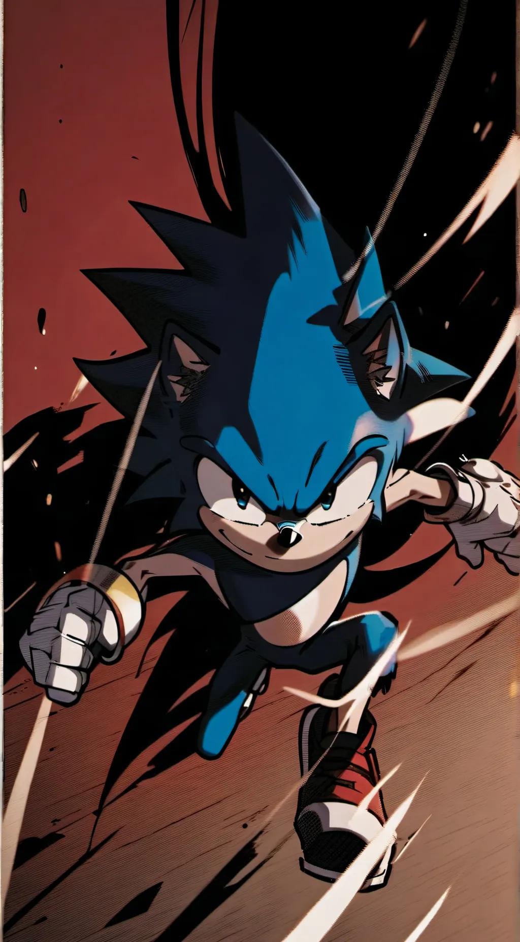 ai character: sonic 3 background