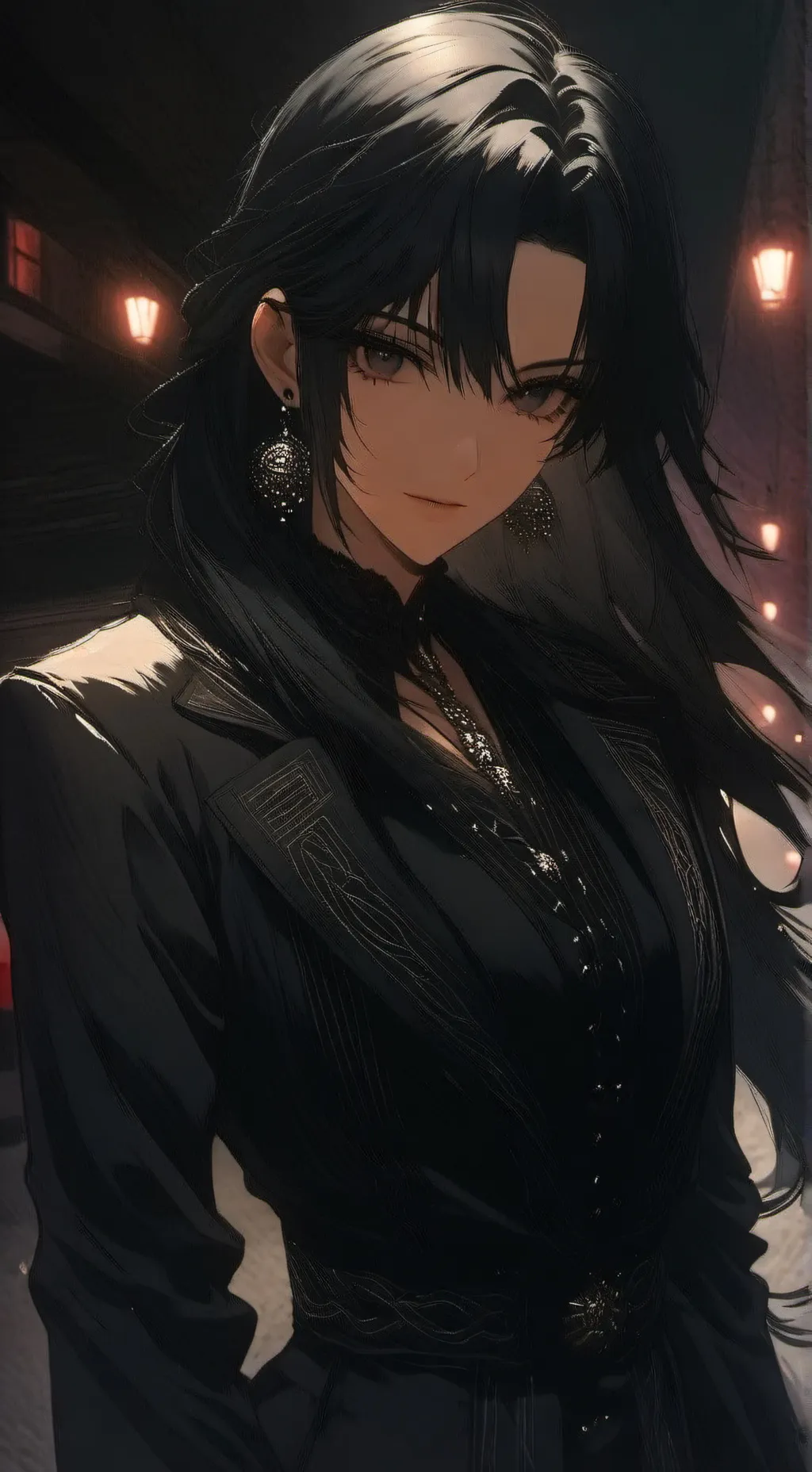 ai character: Serenia  background