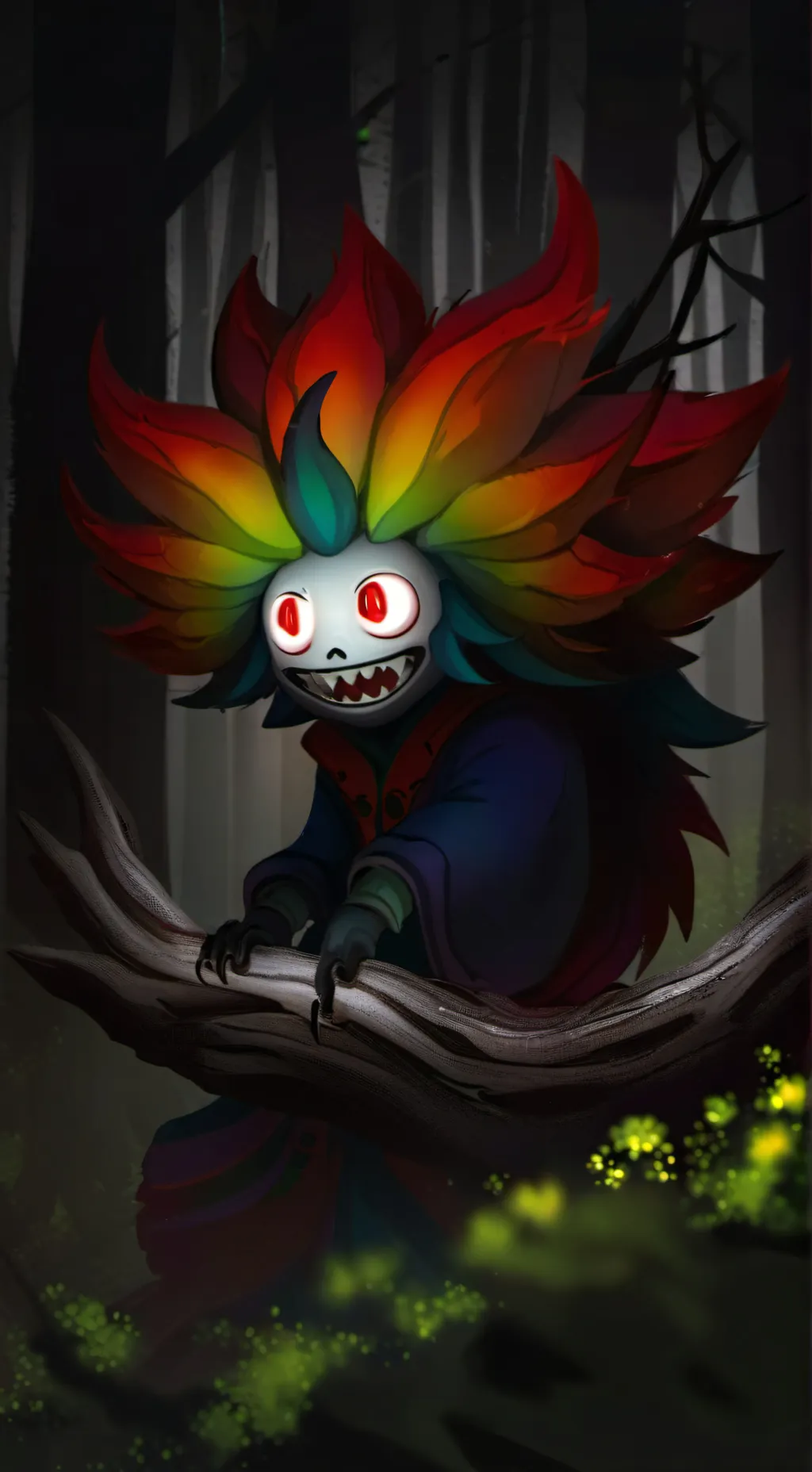 ai character: dandys world background