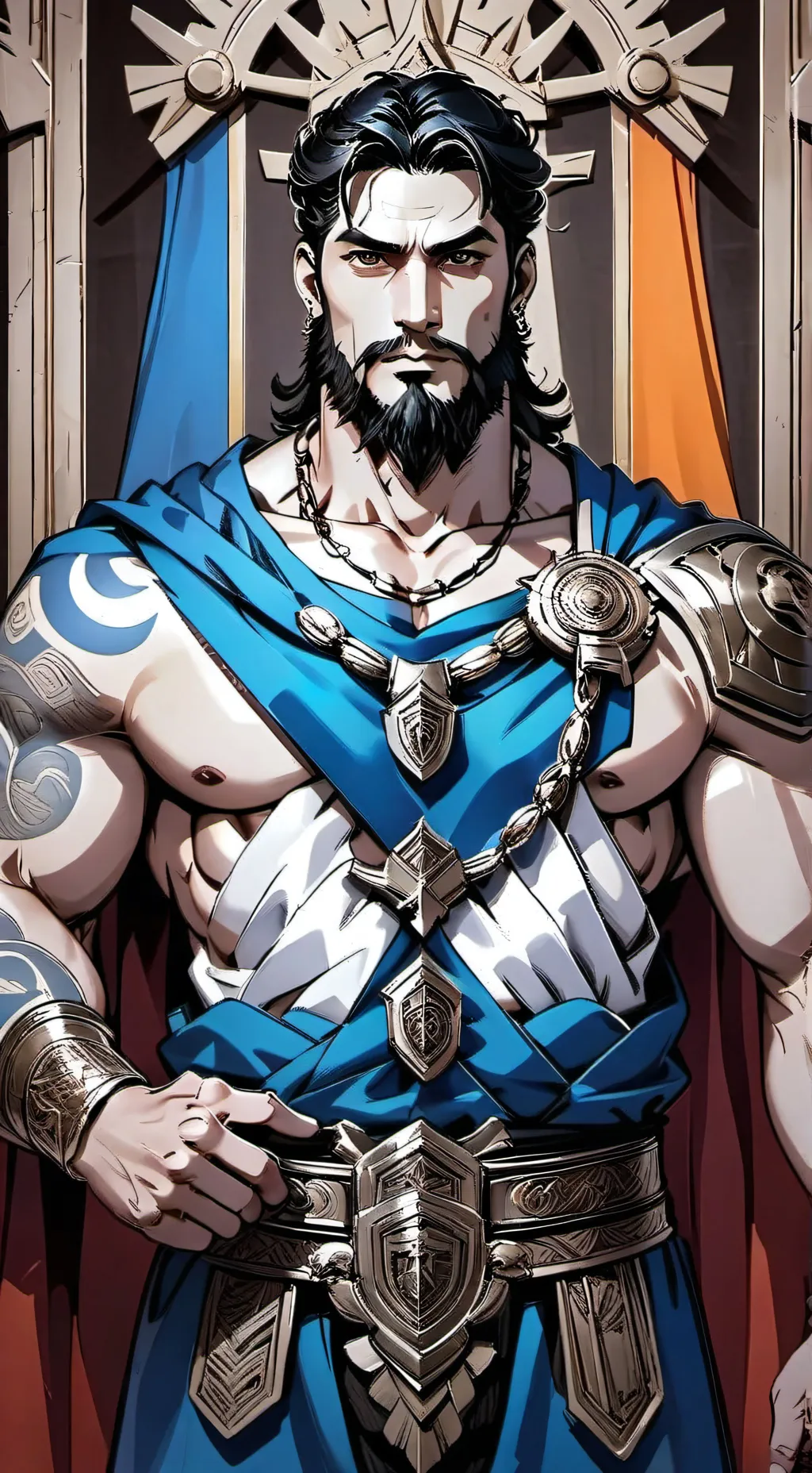 ai character: Naurulander background