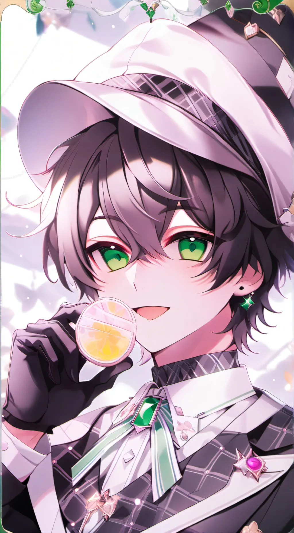ai character: sus cashier background