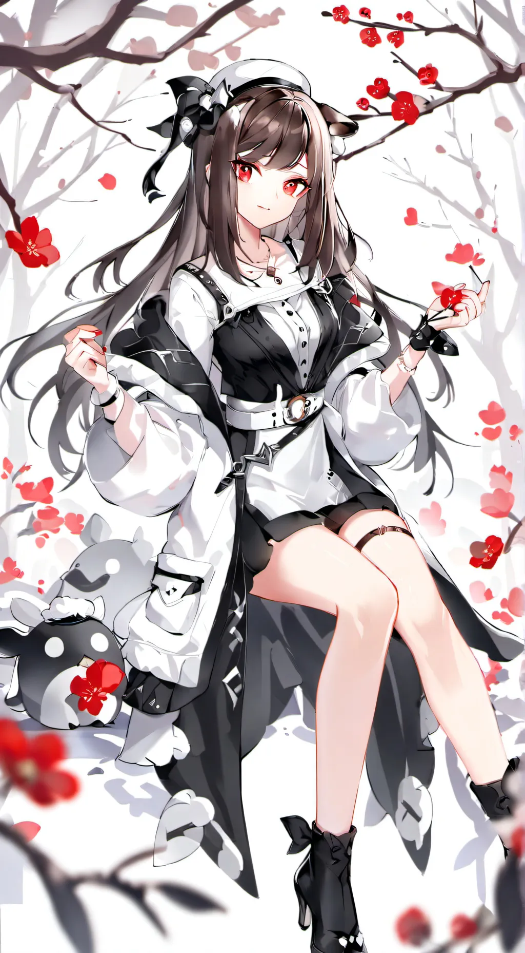 ai character: Corruption witch  background