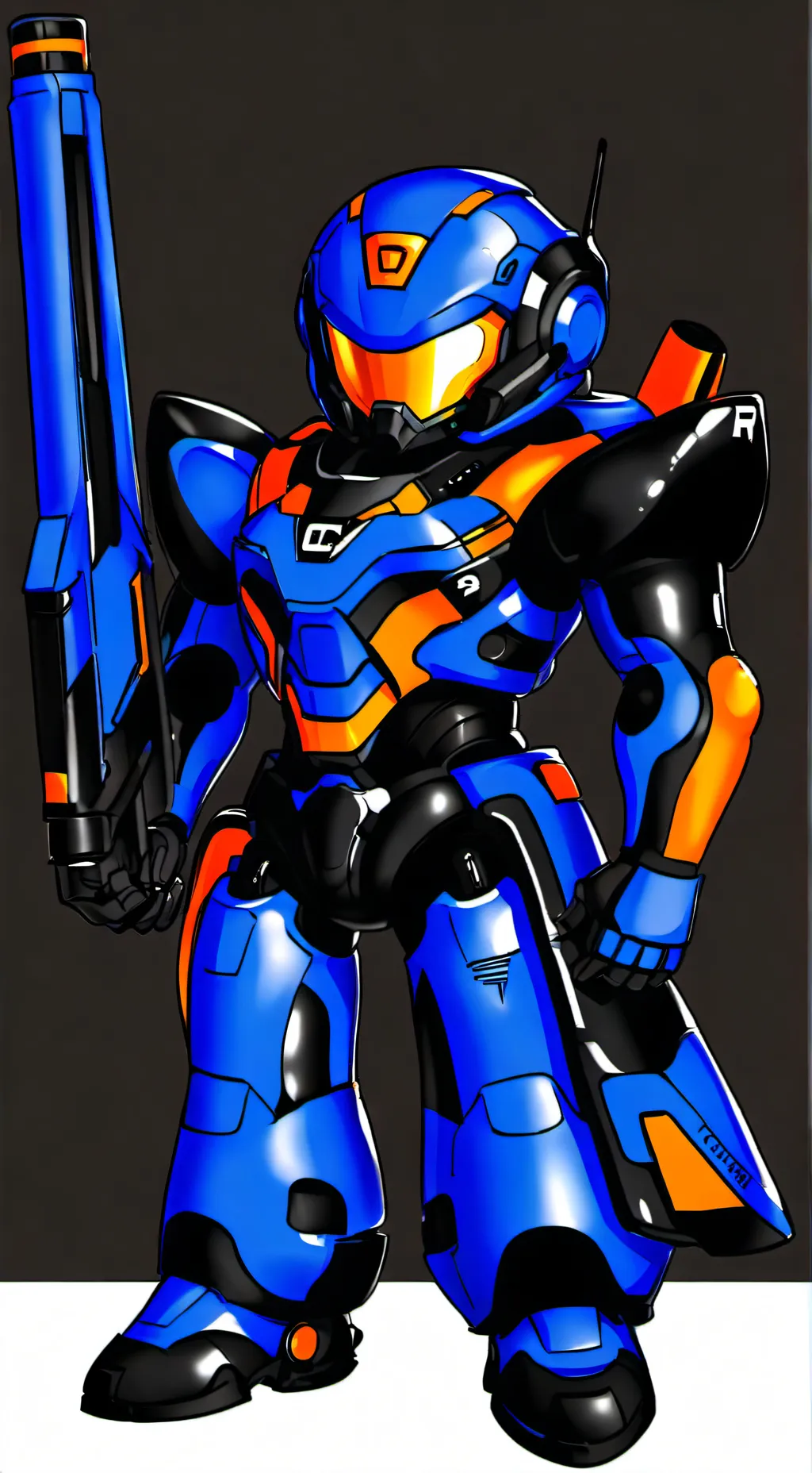 ai character: metal christmas background
