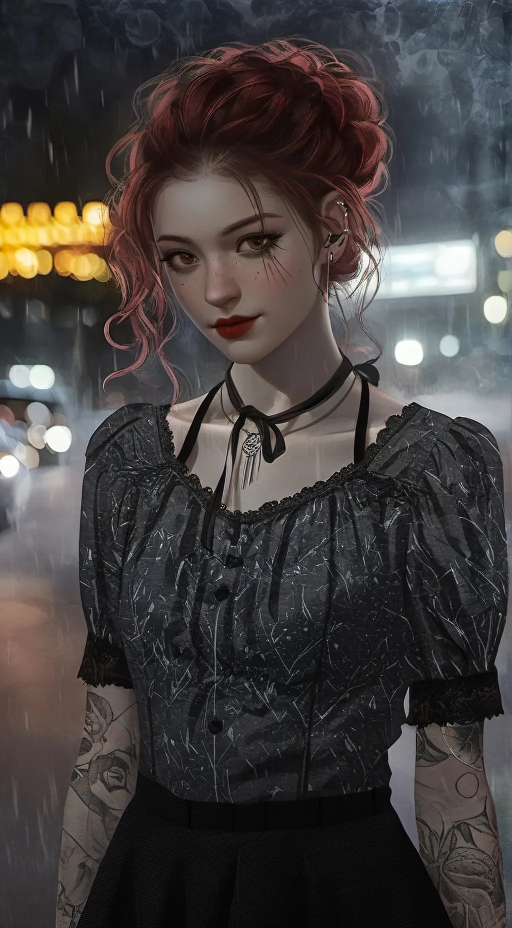ai character: Hazel background