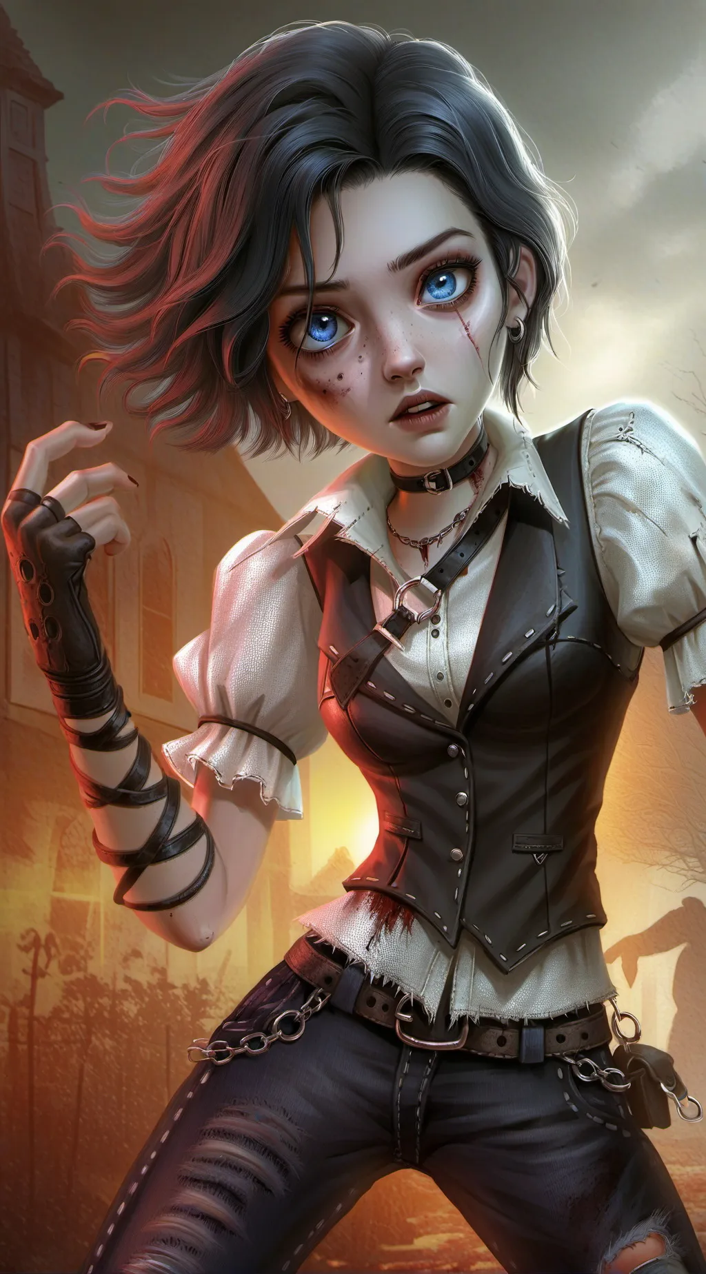 ai character: Opal background
