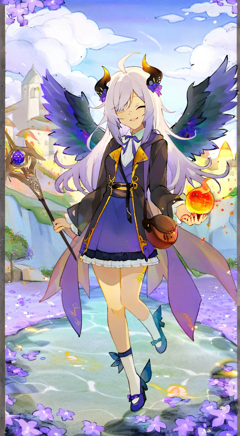 ai character: belcebú background