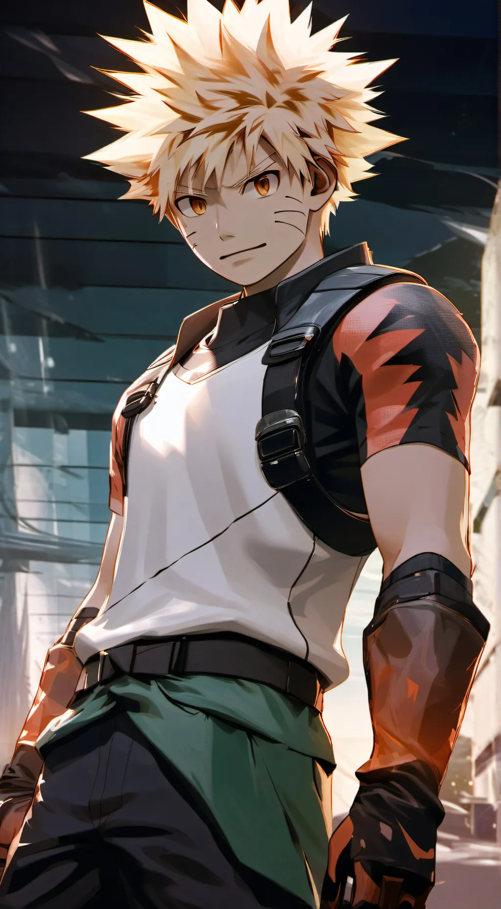 ai character: jinx x mha background