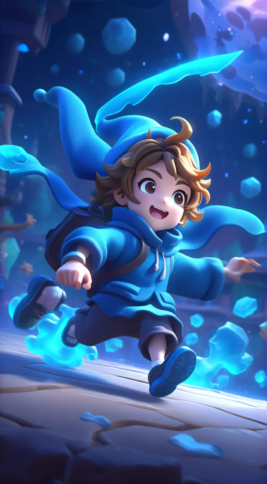 ai character: Kny sleepover!!!!! background