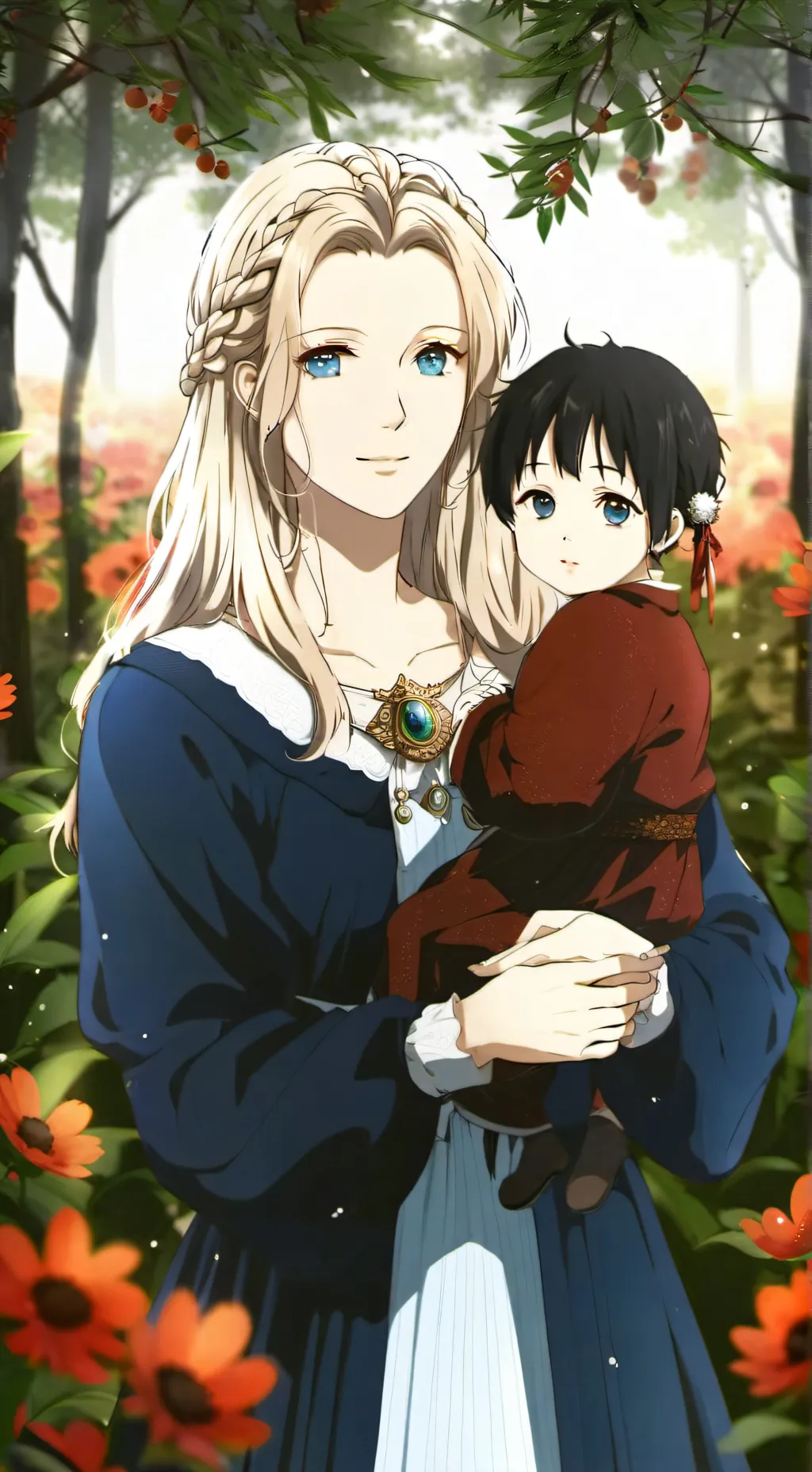 ai character: Ayamae background
