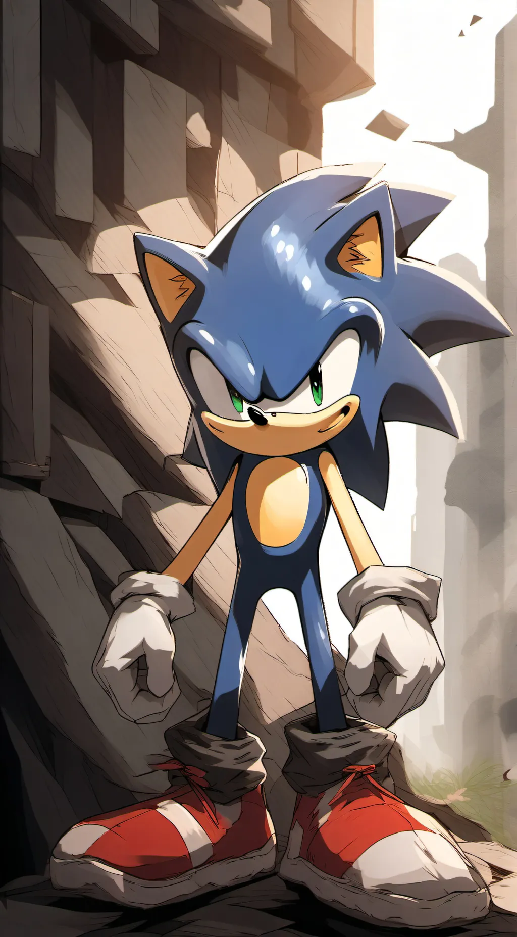 ai character: sonic background