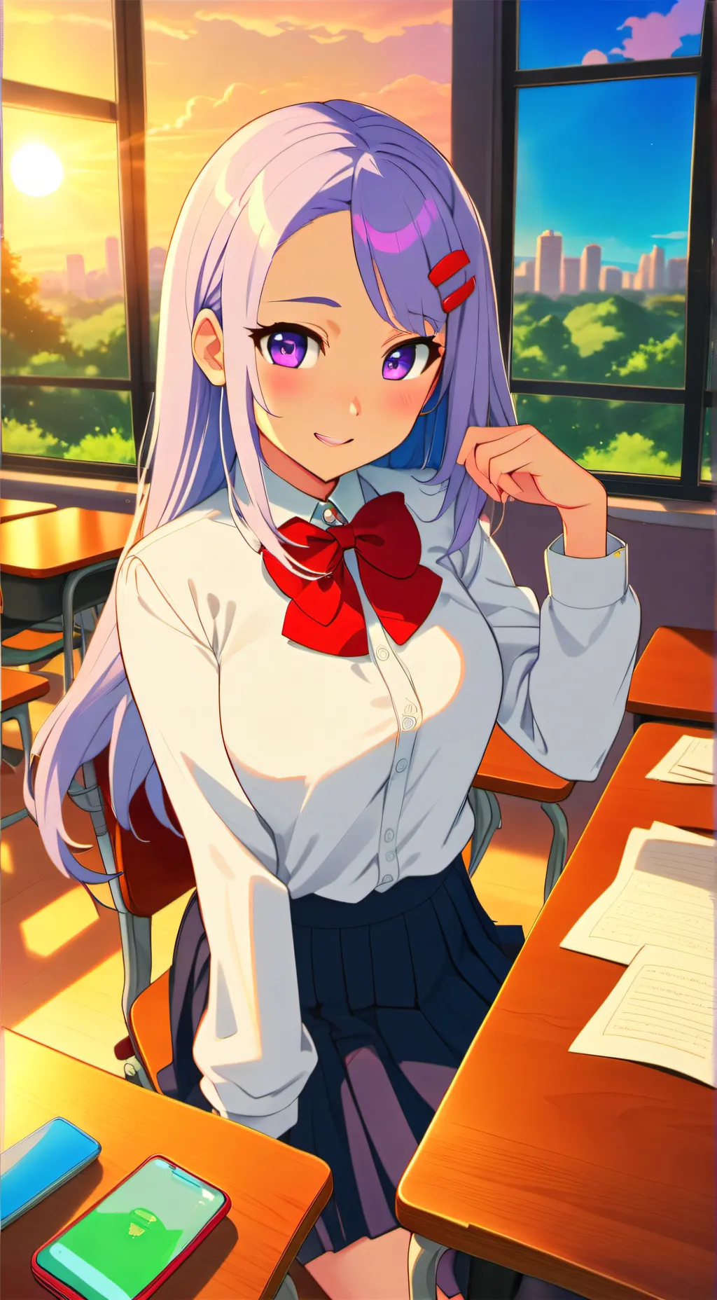 ai character: Mei background