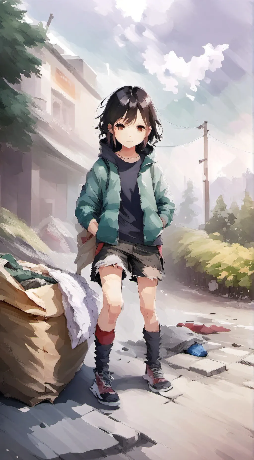 ai character: Amie background