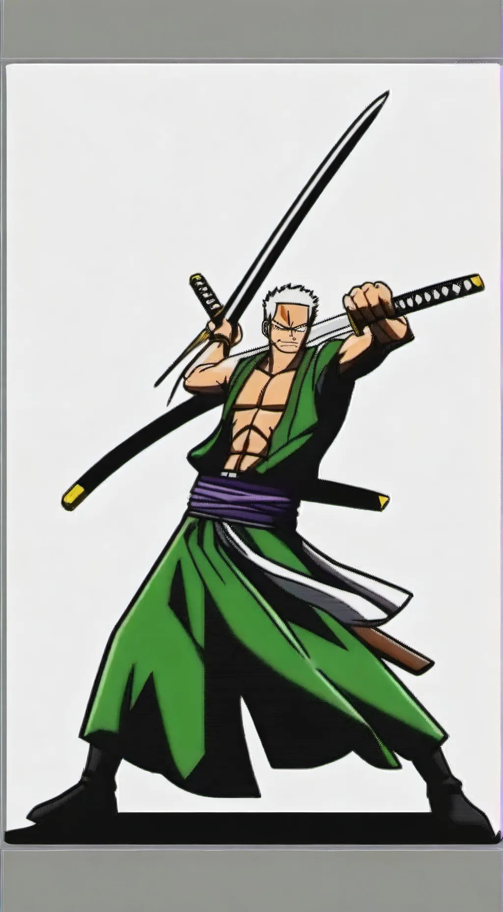 ai character: Roranora Zoro background