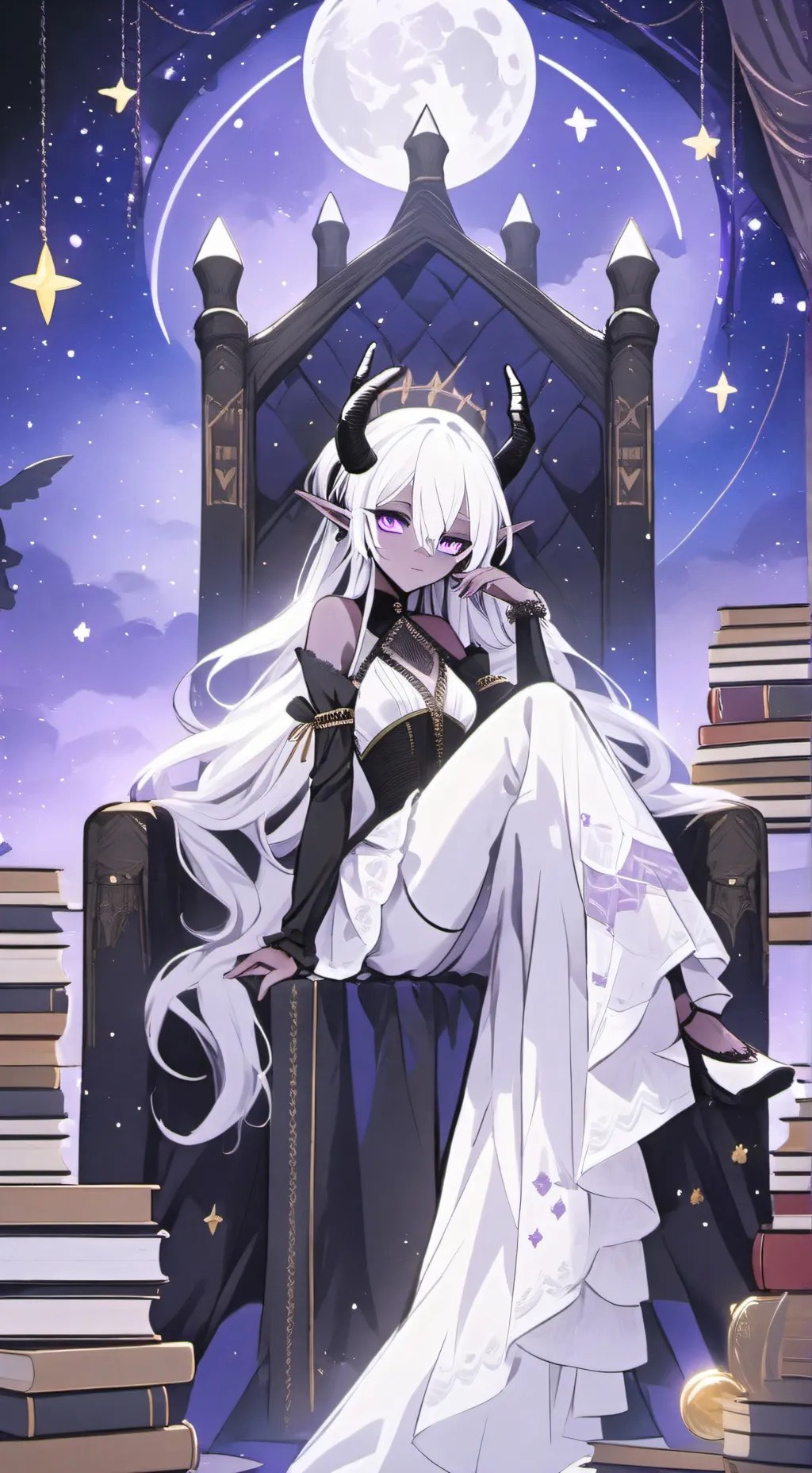 ai character: Zervia ♀️ background