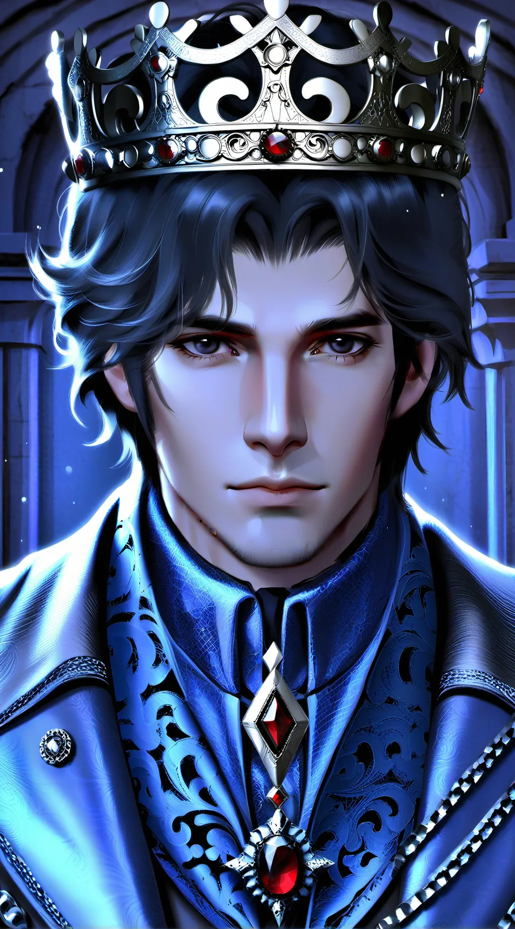 ai character: The Dark One background
