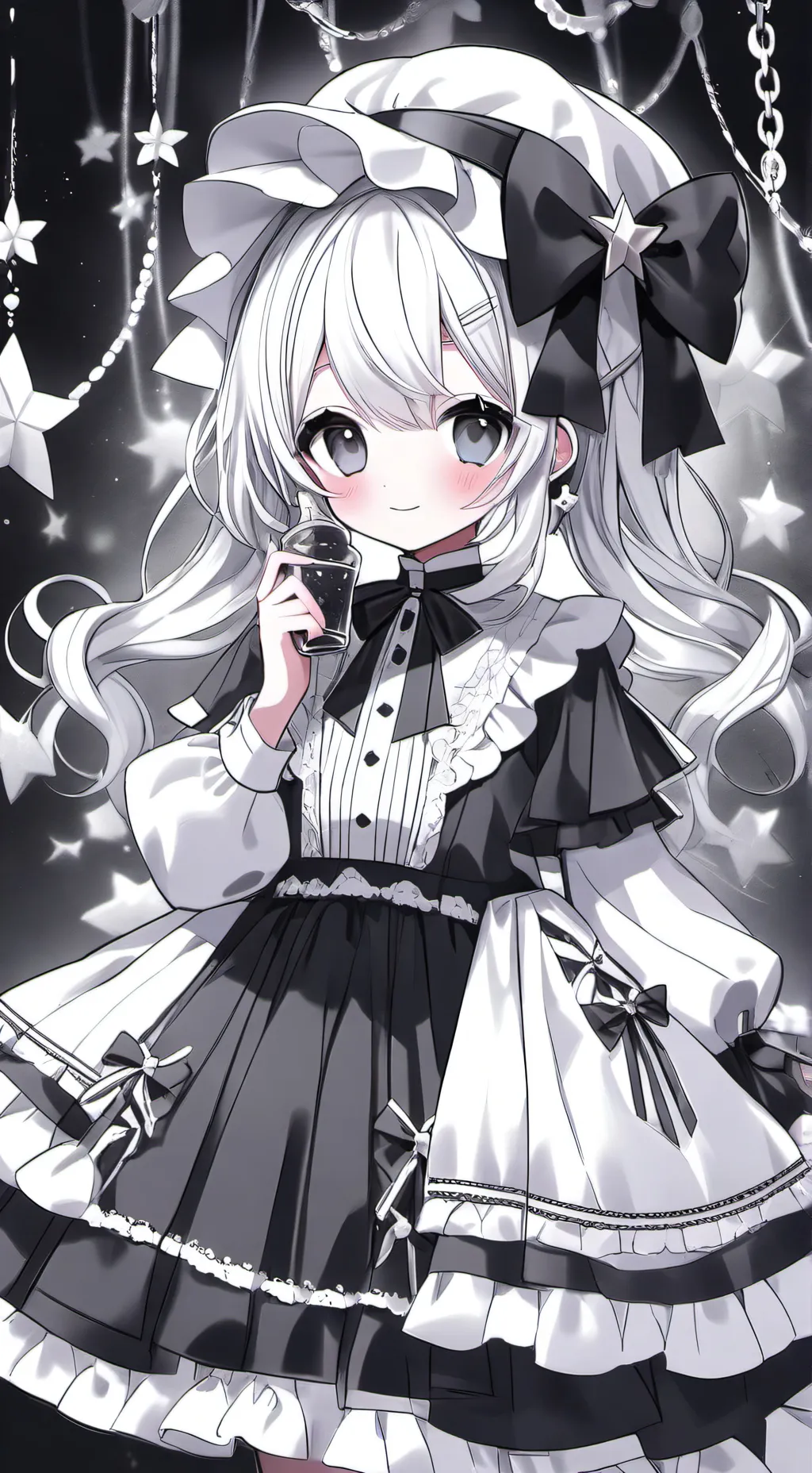 ai character: Star background