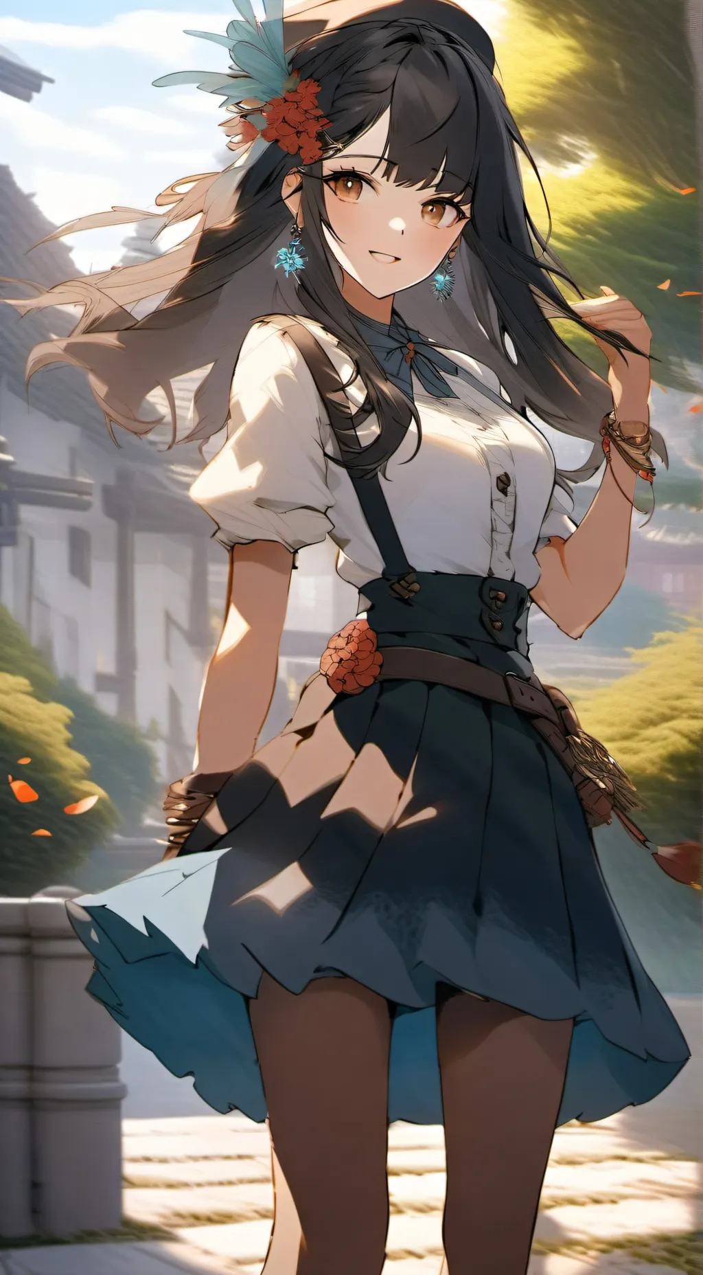 ai character: Elisabeth  background