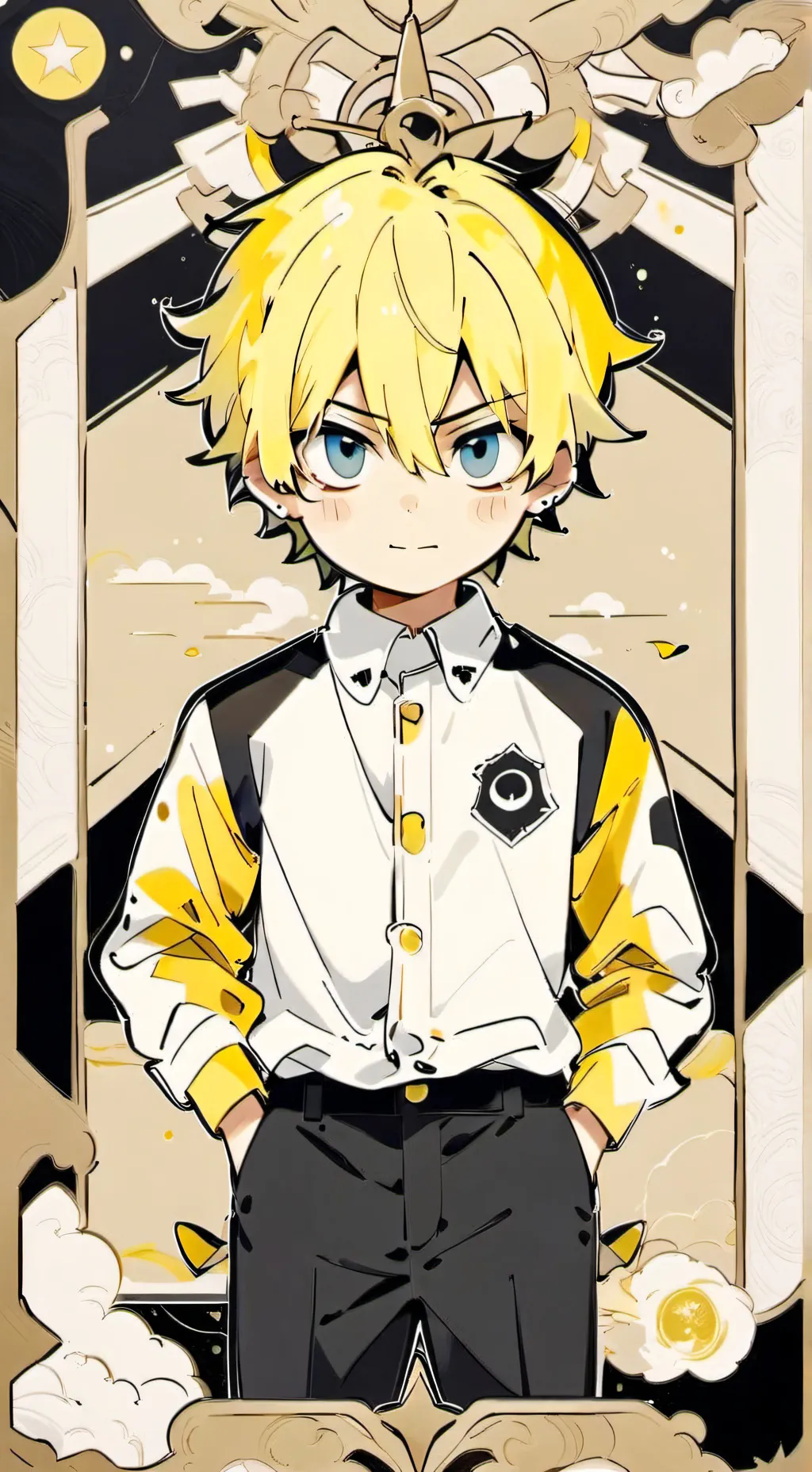 ai character: Mean brother  background