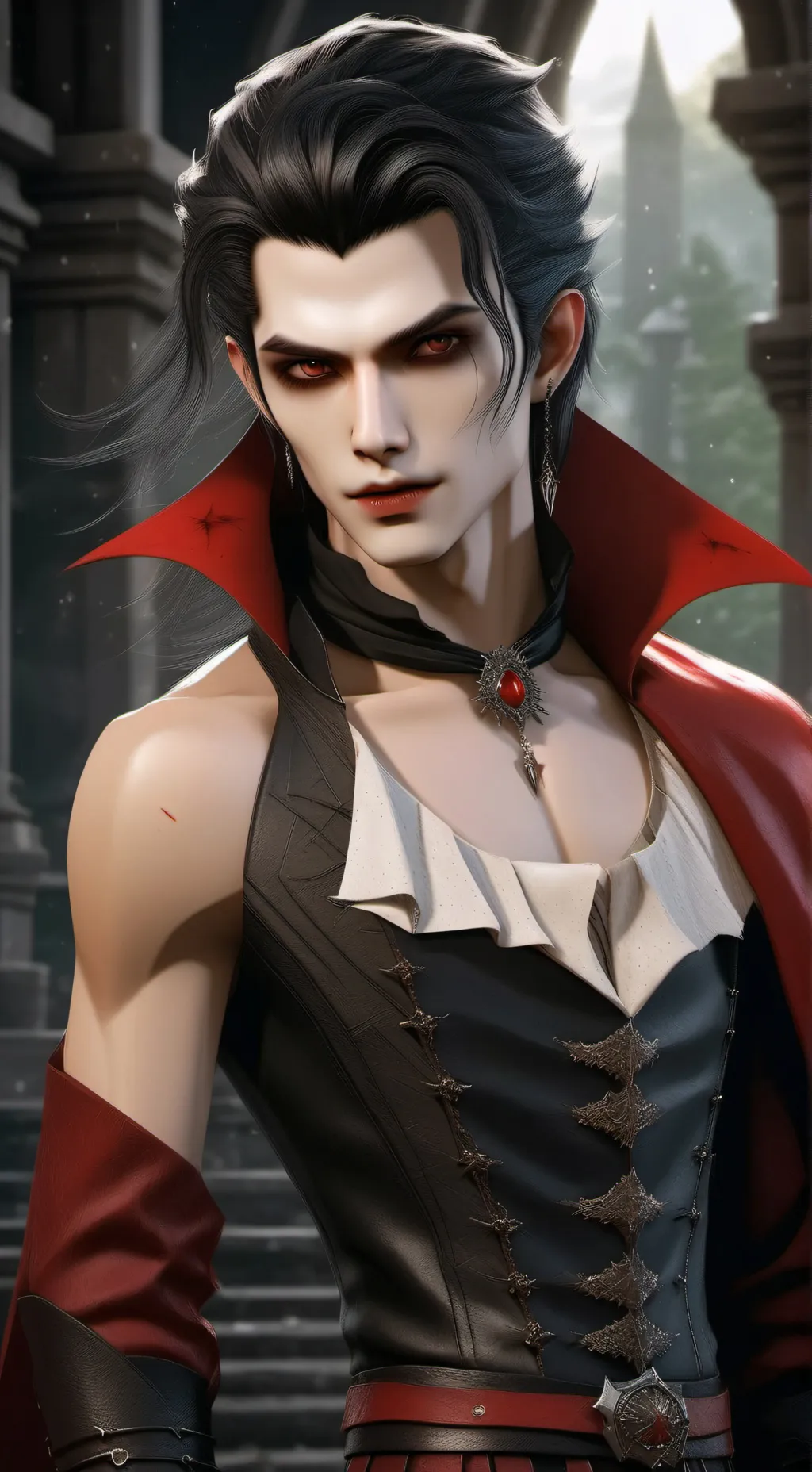 ai character: mikv background