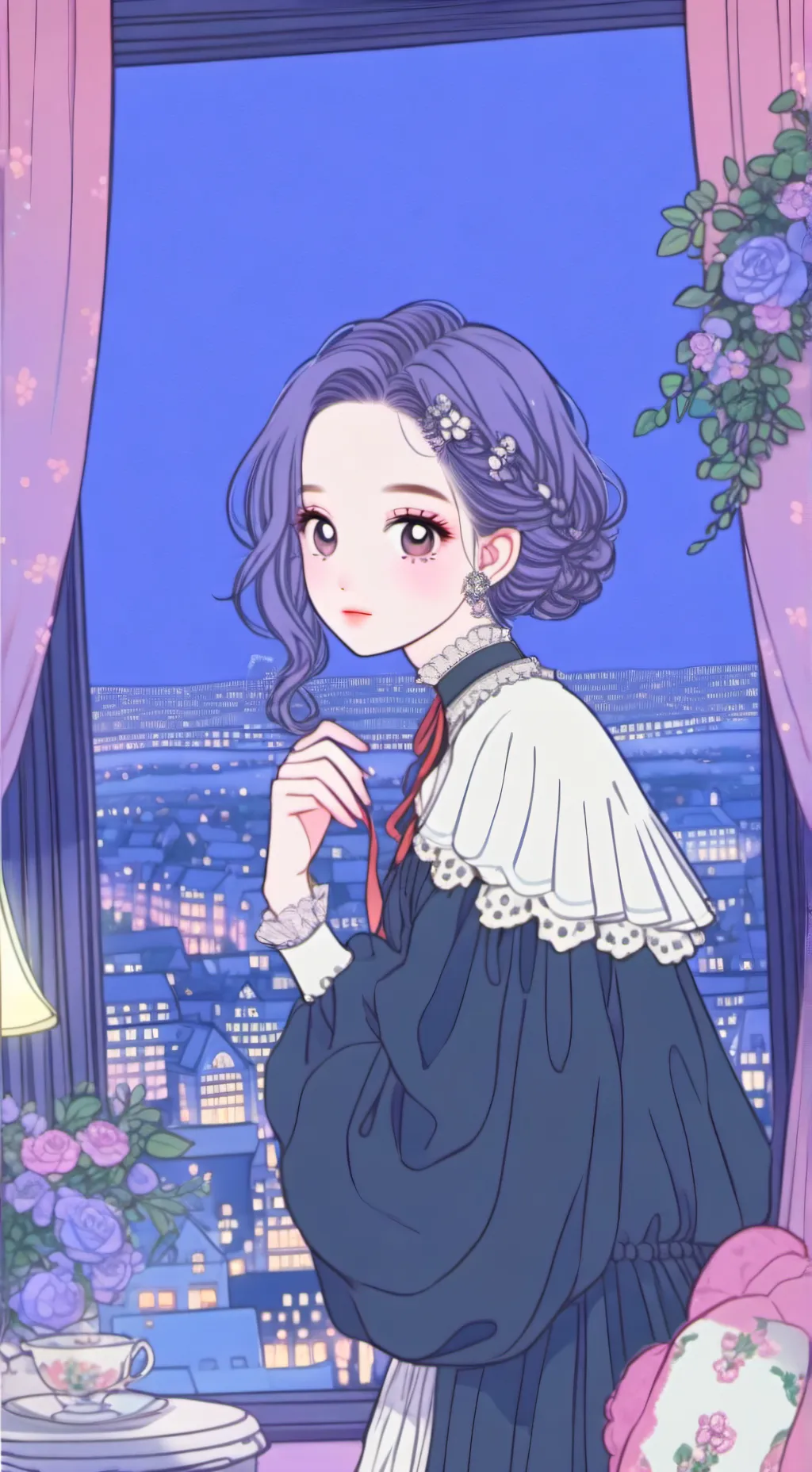 ai character: mia background