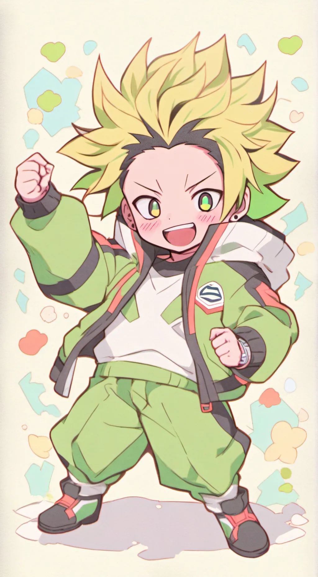 ai character: MHA SCHOOL  background