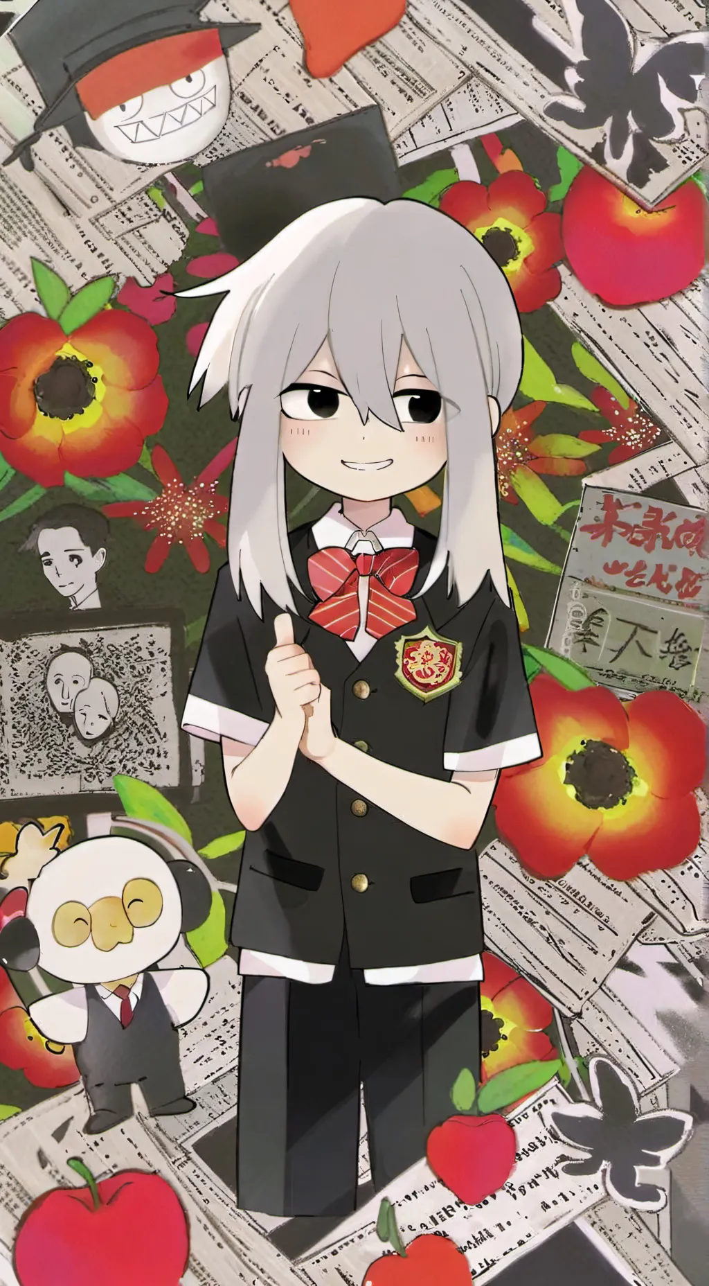 ai character: Oliver(i tried) background