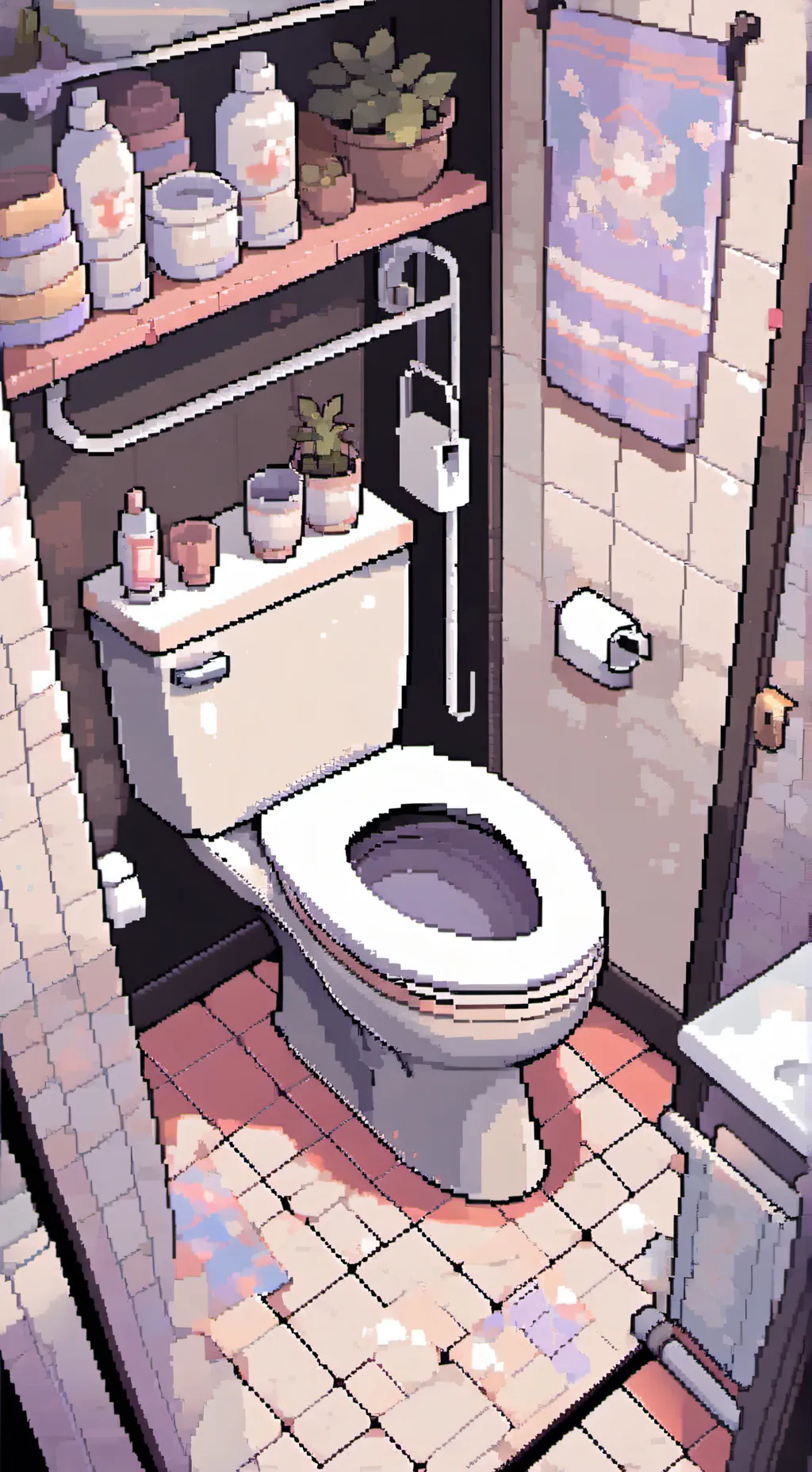 ai character: Skibidi toilet background