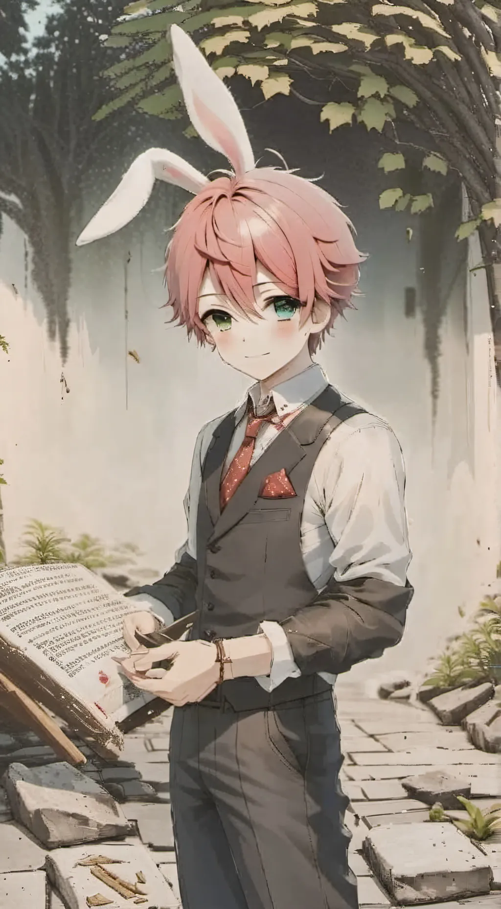 ai character: Elliott  background
