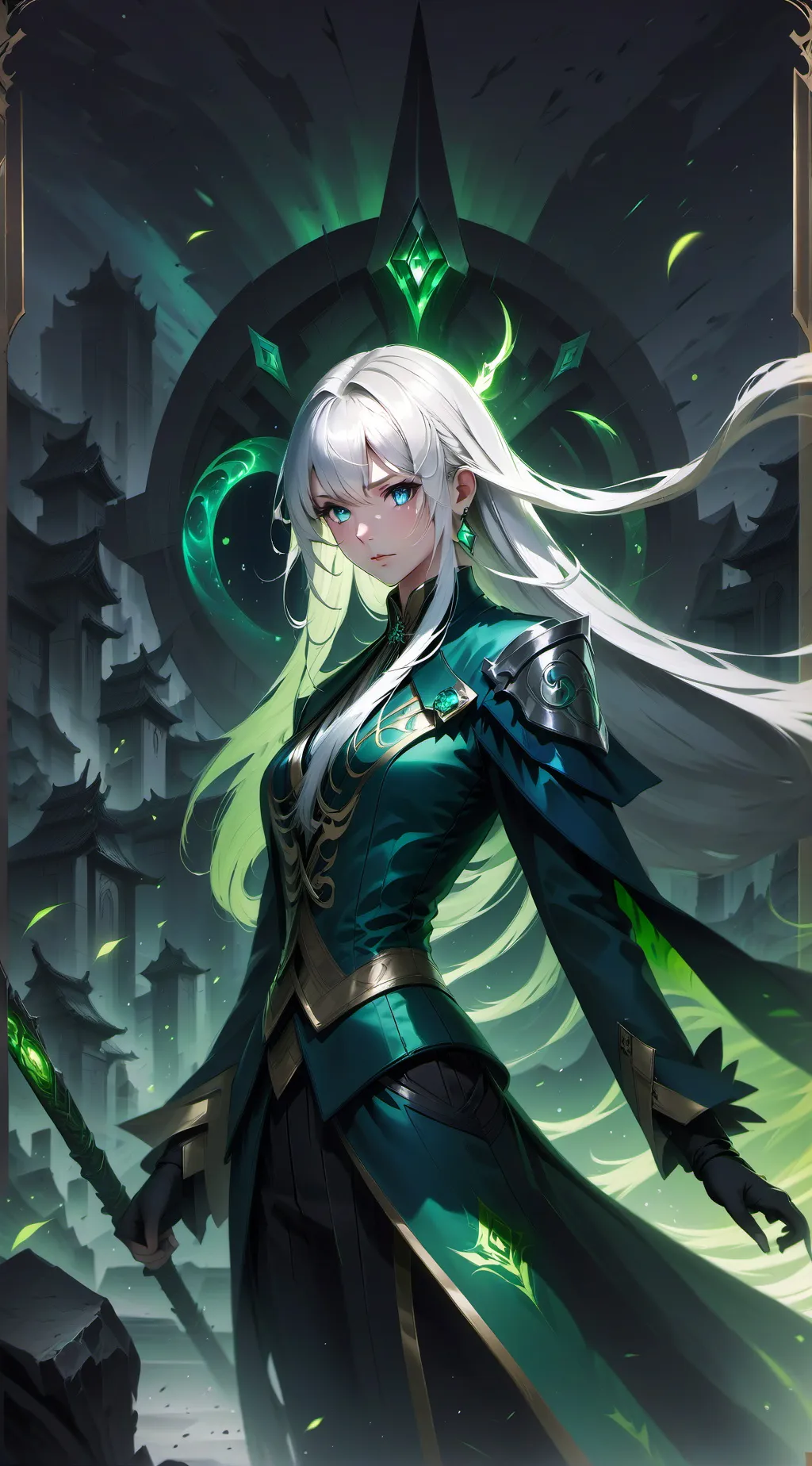 ai character: Solar background