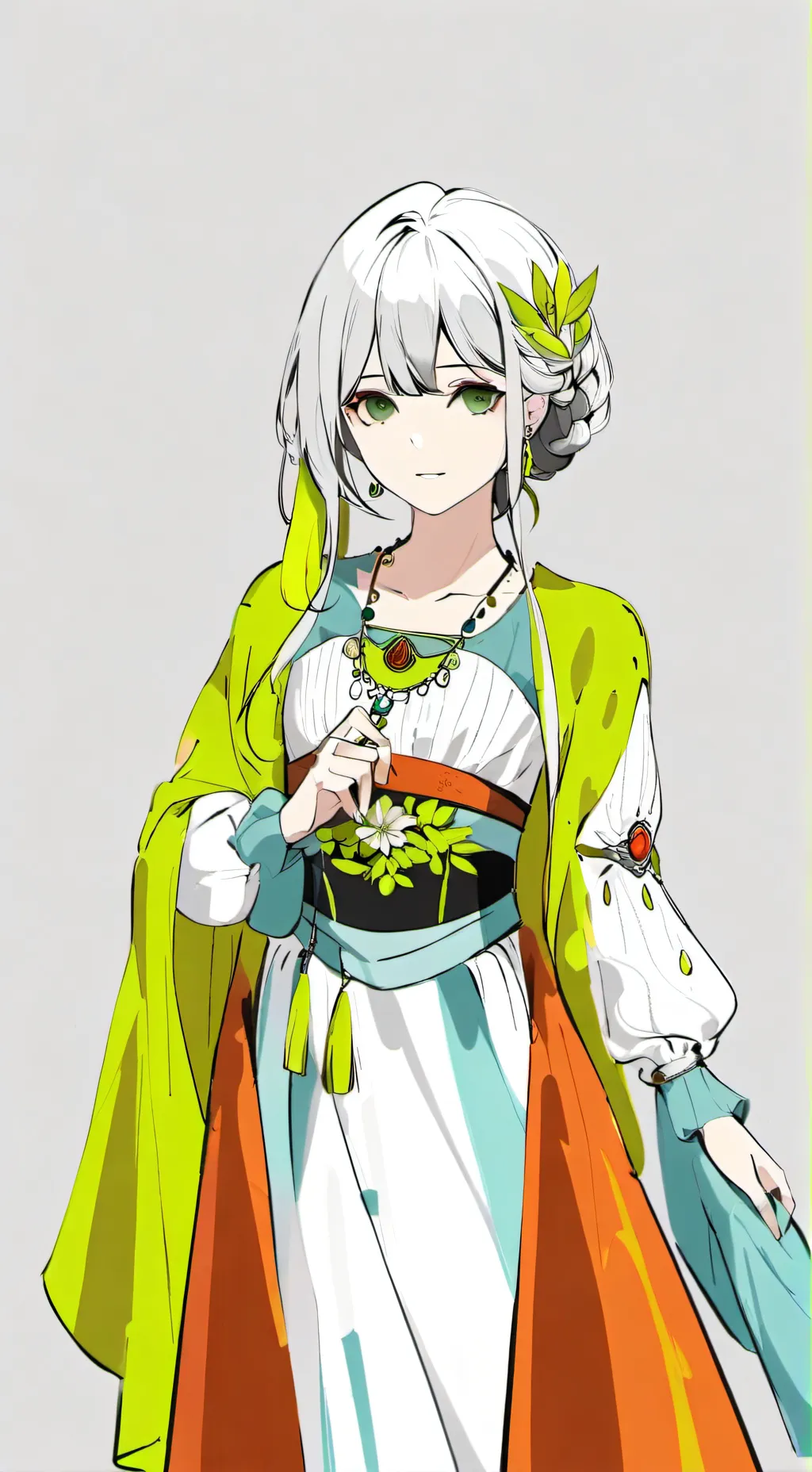 ai character: Click on this..💀 background