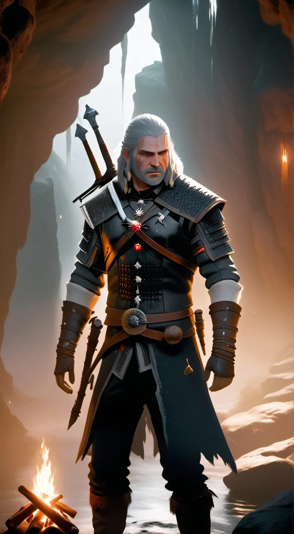 ai character: Geralt  background