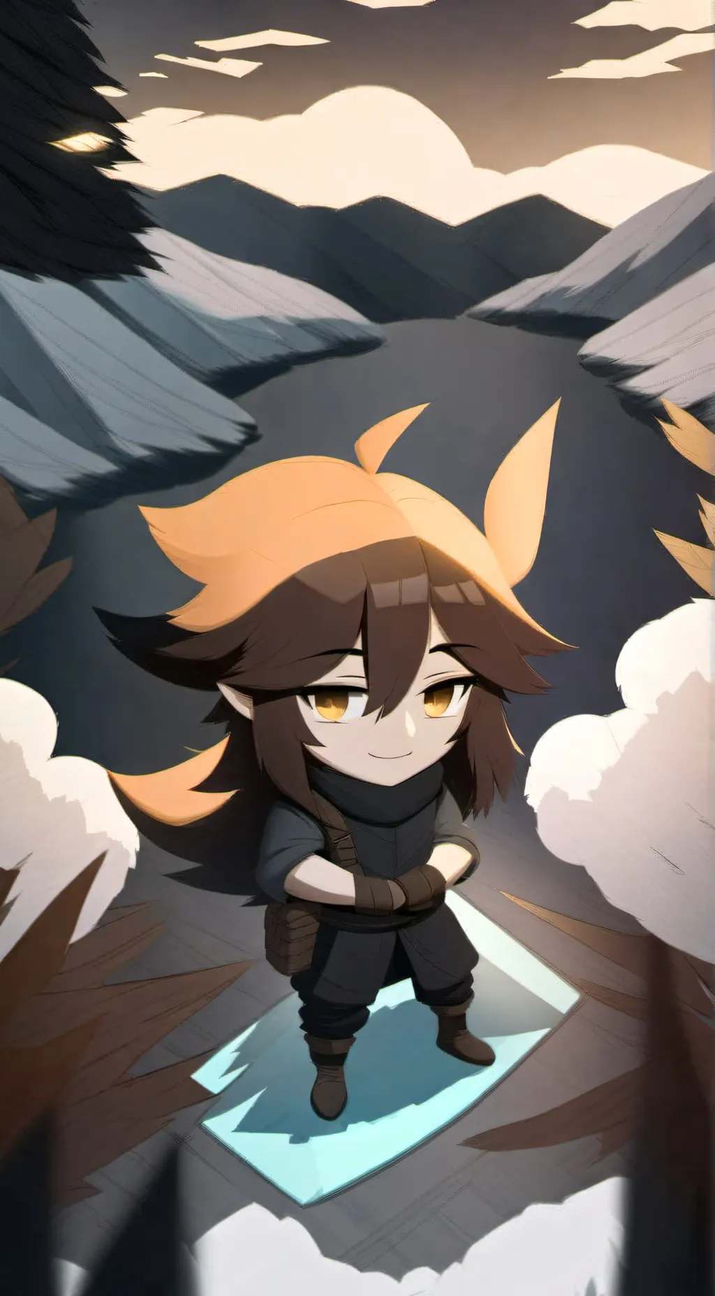 ai character: Miho background