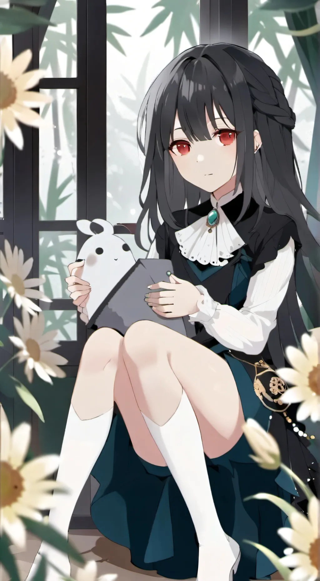 ai character: rebeca  background