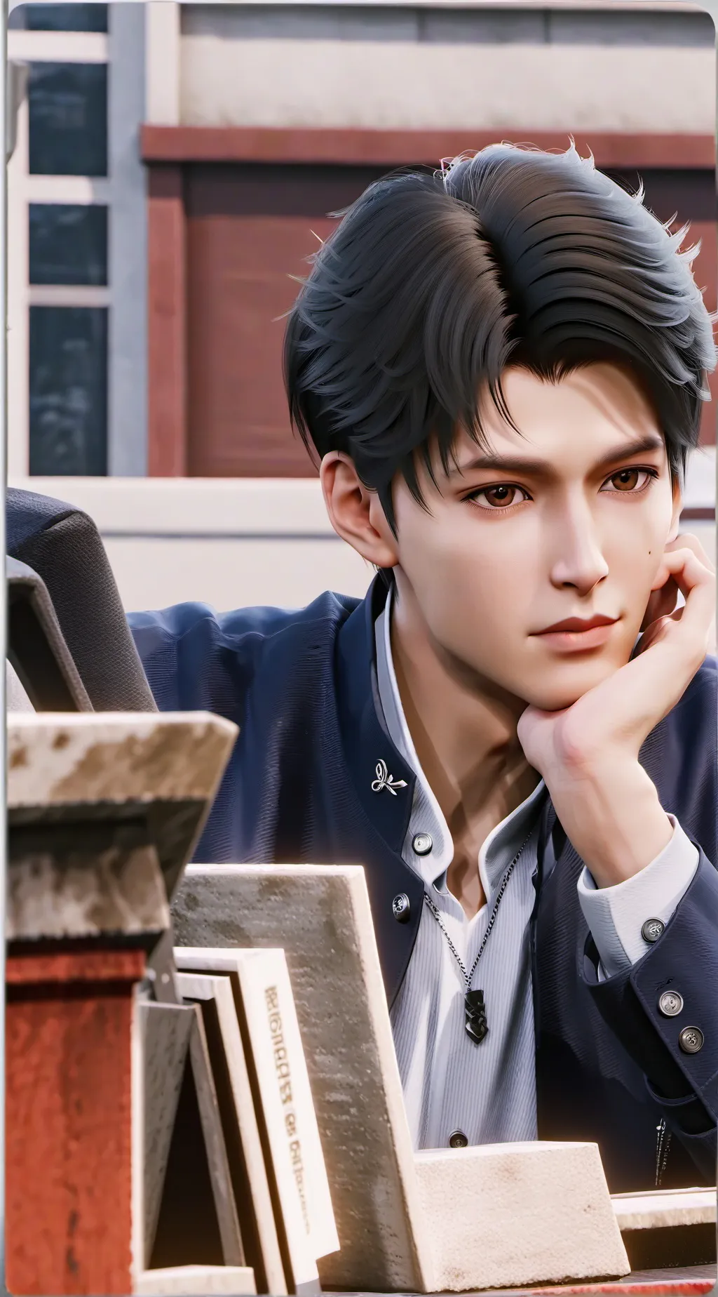 ai character: xavier background