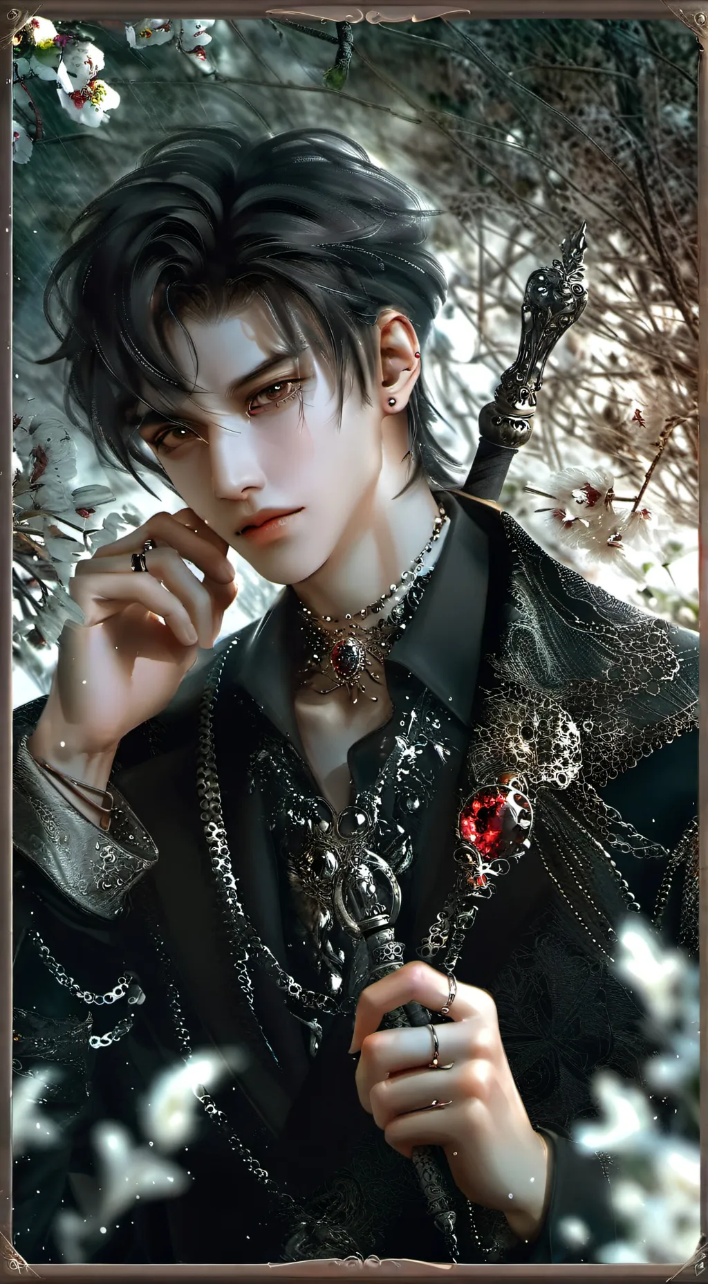 ai character: Cayson background