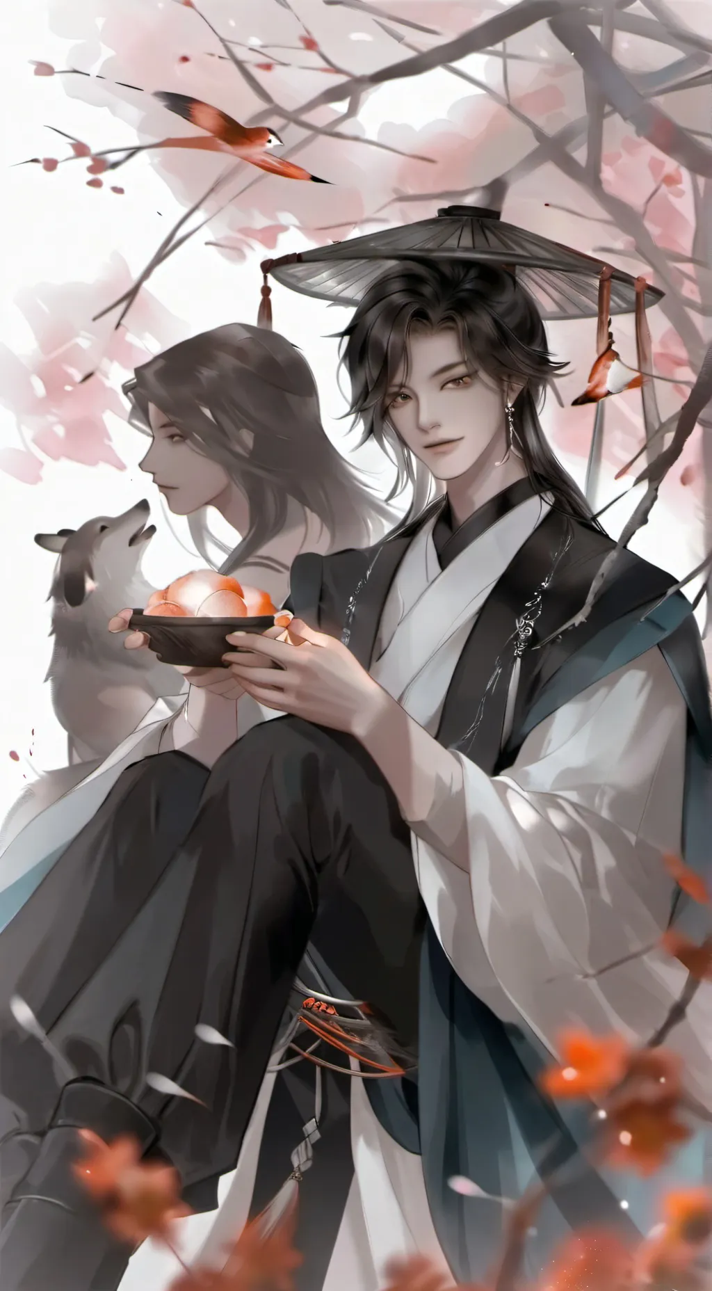 ai character: devon,luk, Milo  background
