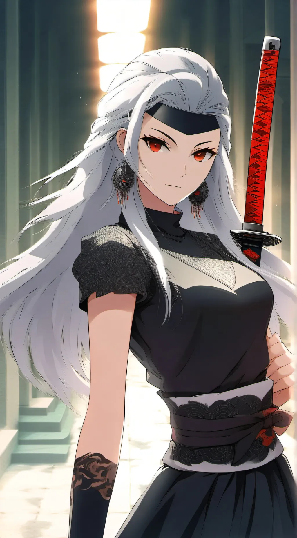 ai character: Démon Slayer  background