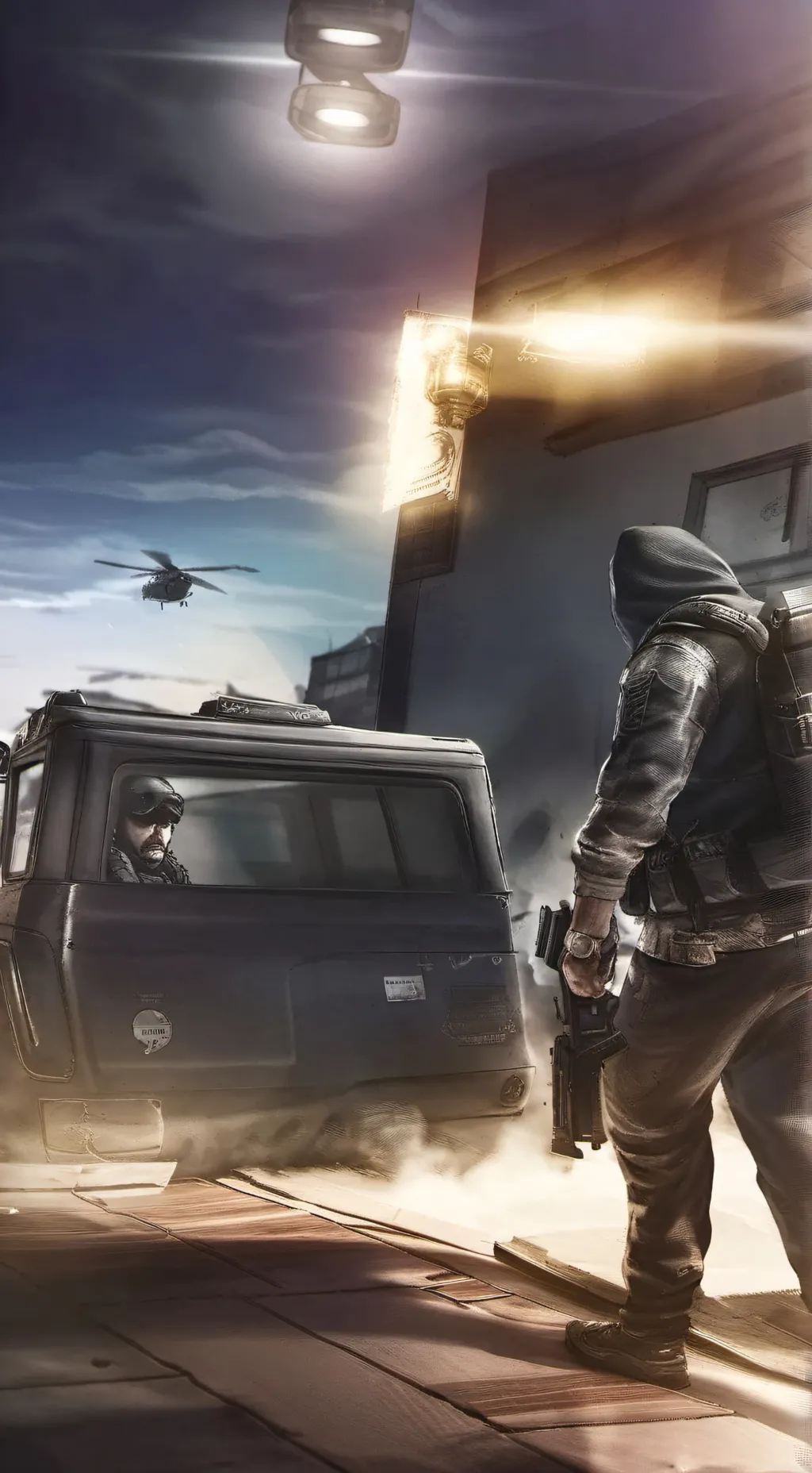 ai character: call of duty ghost background