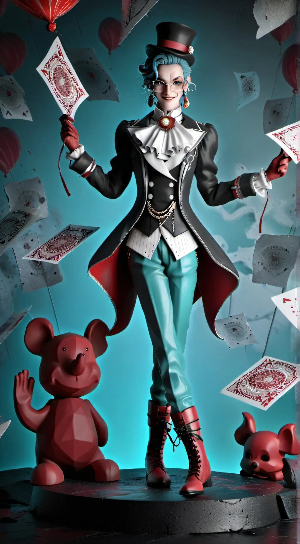 ai character: TDC background