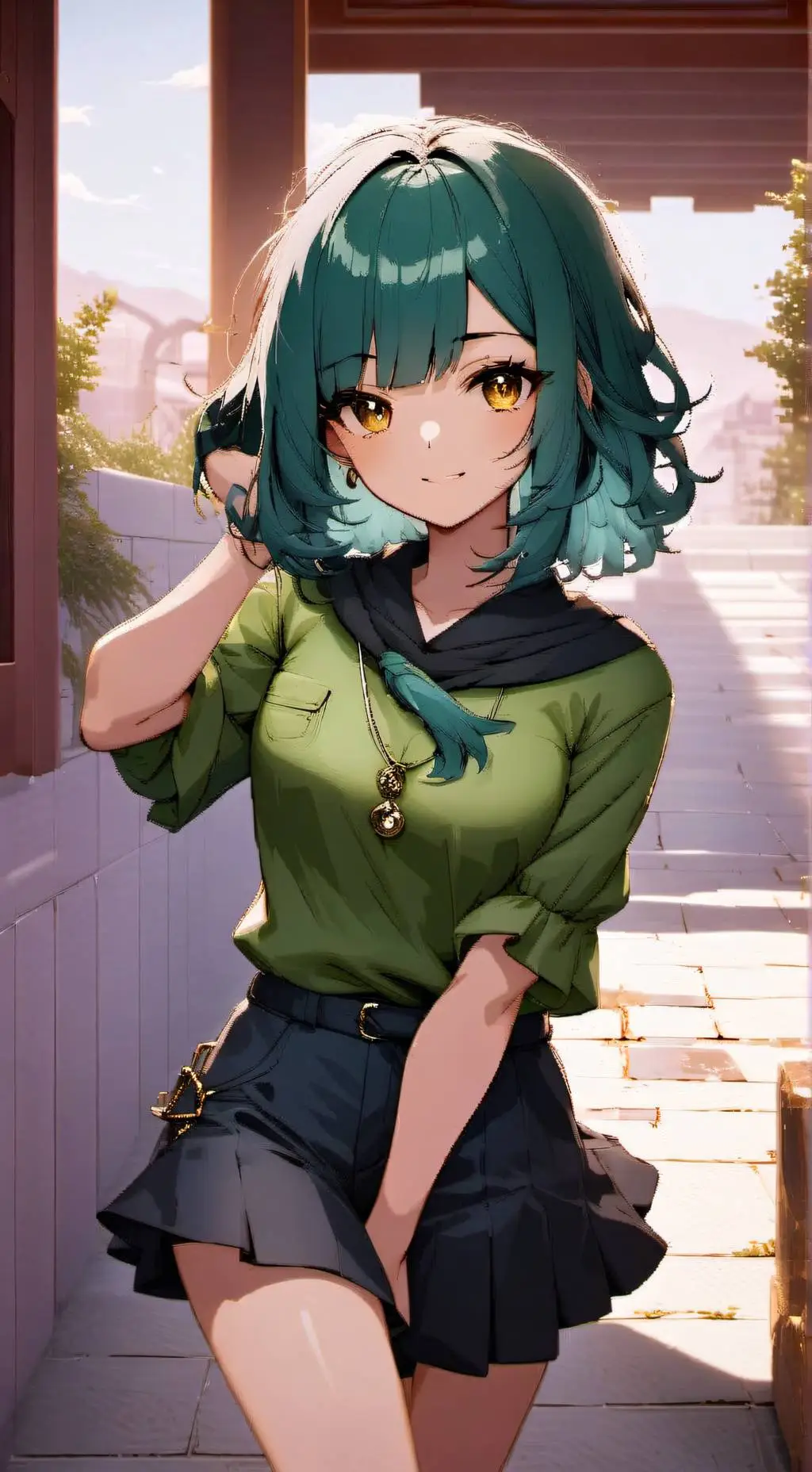 ai character: mari background