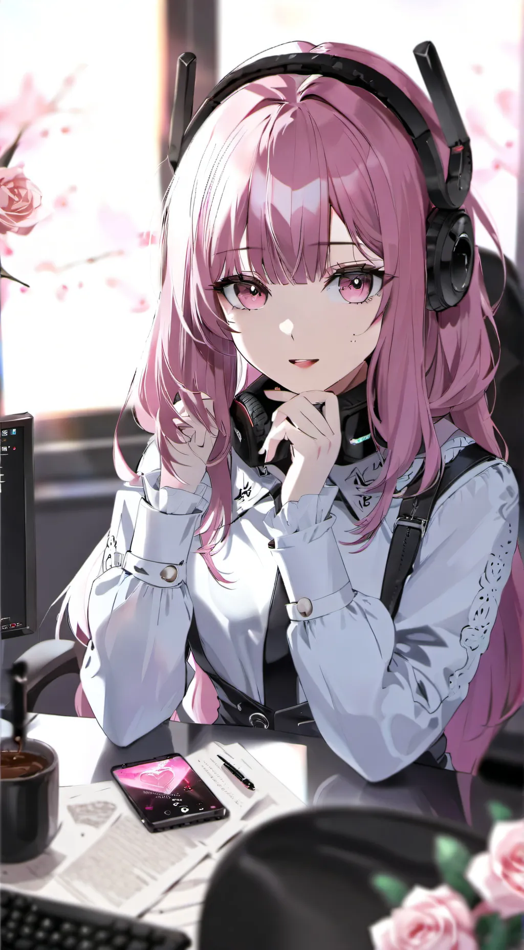 ai character: Mika background